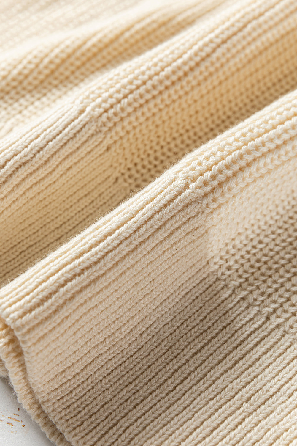 Jet Stream Mixed Texture Knit Flower Embroidered Detail Casual Sweater-TOPS / DRESSES-[Adult]-[Female]-2022 Online Blue Zone Planet