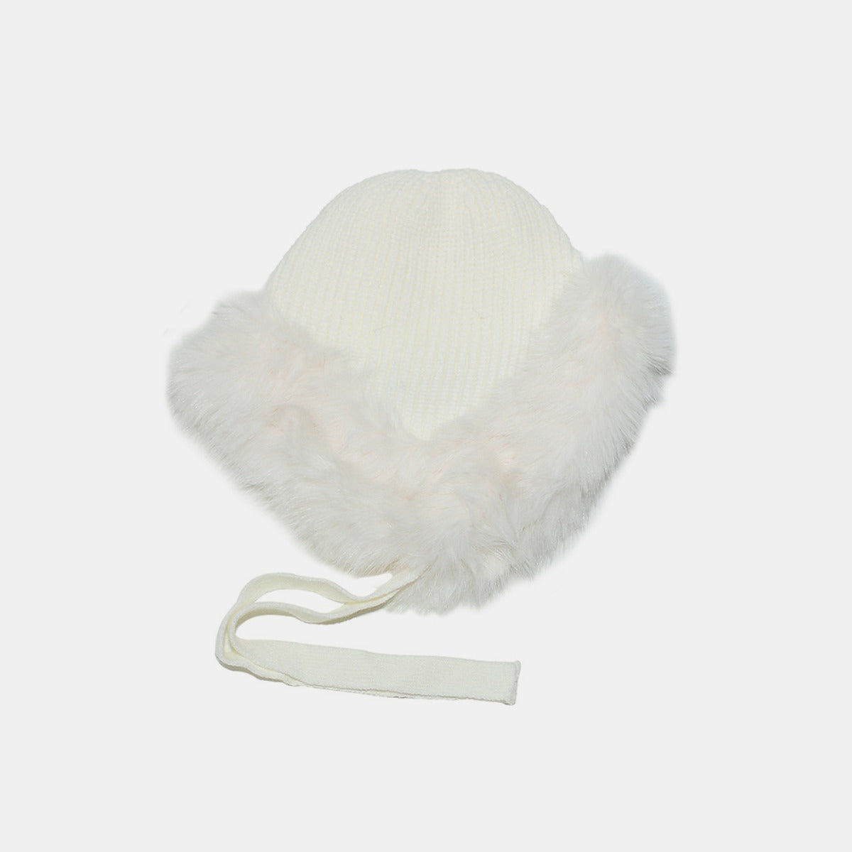 Thermal Tied Fuzzy Winter Hat-HATS-[Adult]-[Female]-2022 Online Blue Zone Planet