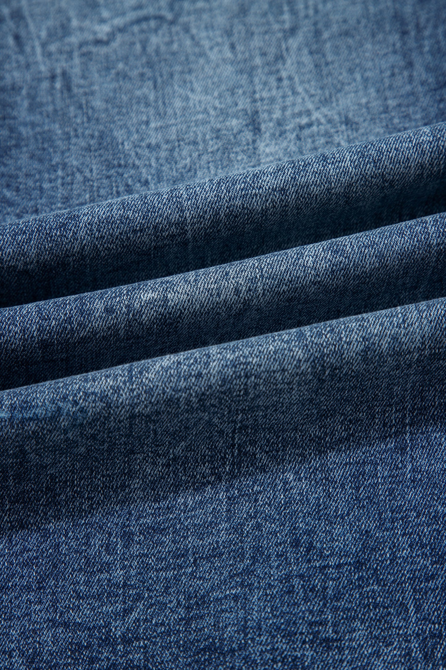 Sail Blue Acid Wash Pocket Detail Flare Jeans-Bottoms/Jeans-[Adult]-[Female]-2022 Online Blue Zone Planet