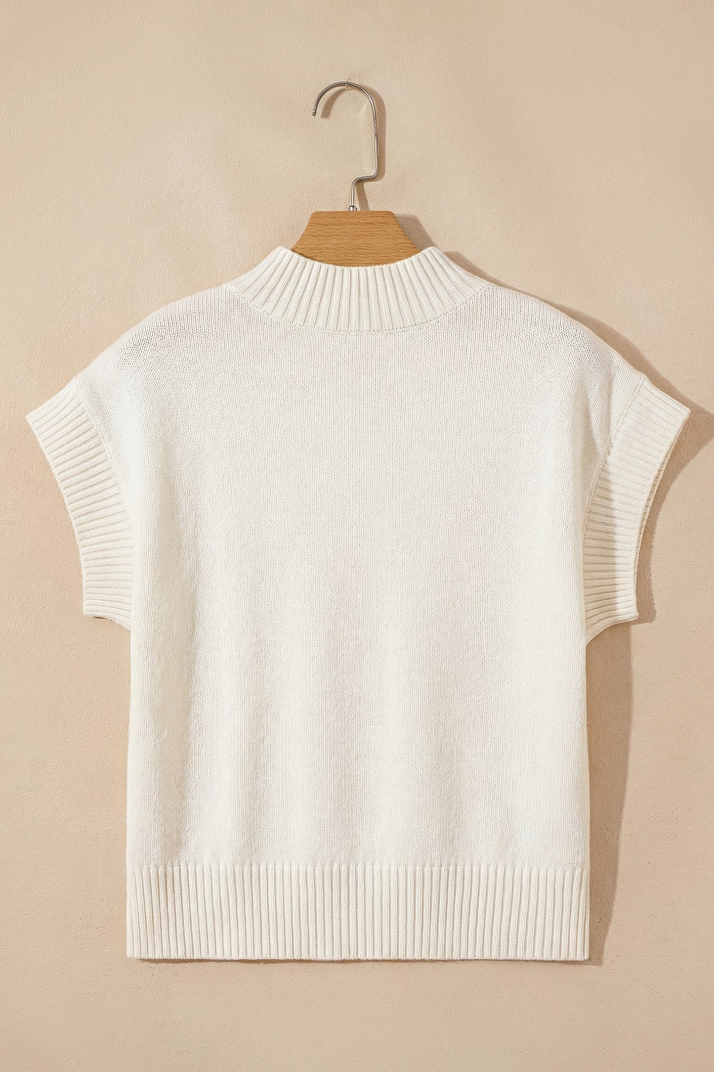 White Valentine Heart Graphic Cropped Short Sleeve Sweater-TOPS / DRESSES-[Adult]-[Female]-2022 Online Blue Zone Planet