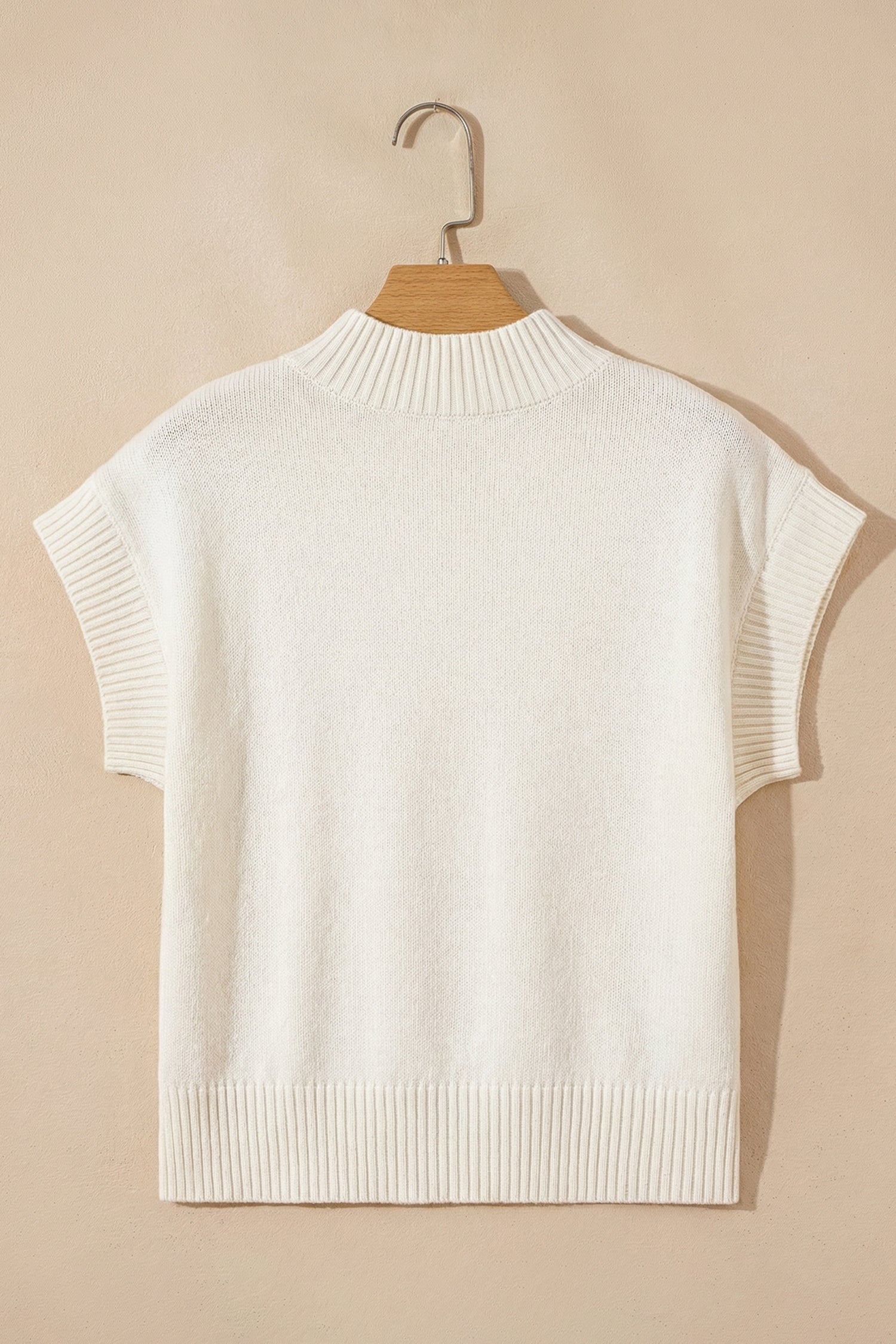 White Valentine Heart Graphic Cropped Short Sleeve Sweater-TOPS / DRESSES-[Adult]-[Female]-2022 Online Blue Zone Planet