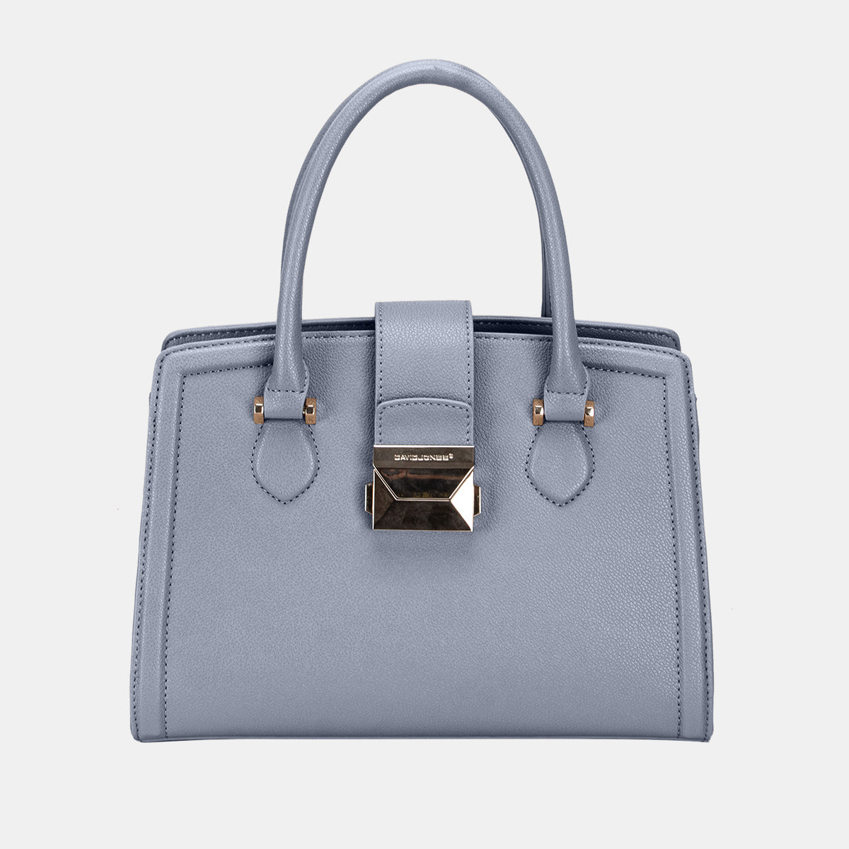 David Jones PU Leather Handbag-HANDBAGS-[Adult]-[Female]-Navy-One Size-2022 Online Blue Zone Planet