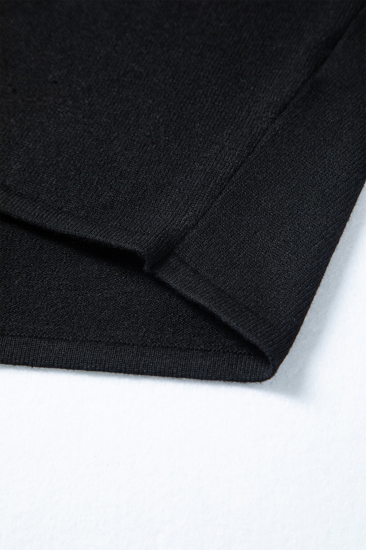 Black Asymmetric Neck Batwing Sleeve Shift Mini Sweater Dress-TOPS / DRESSES-[Adult]-[Female]-2022 Online Blue Zone Planet