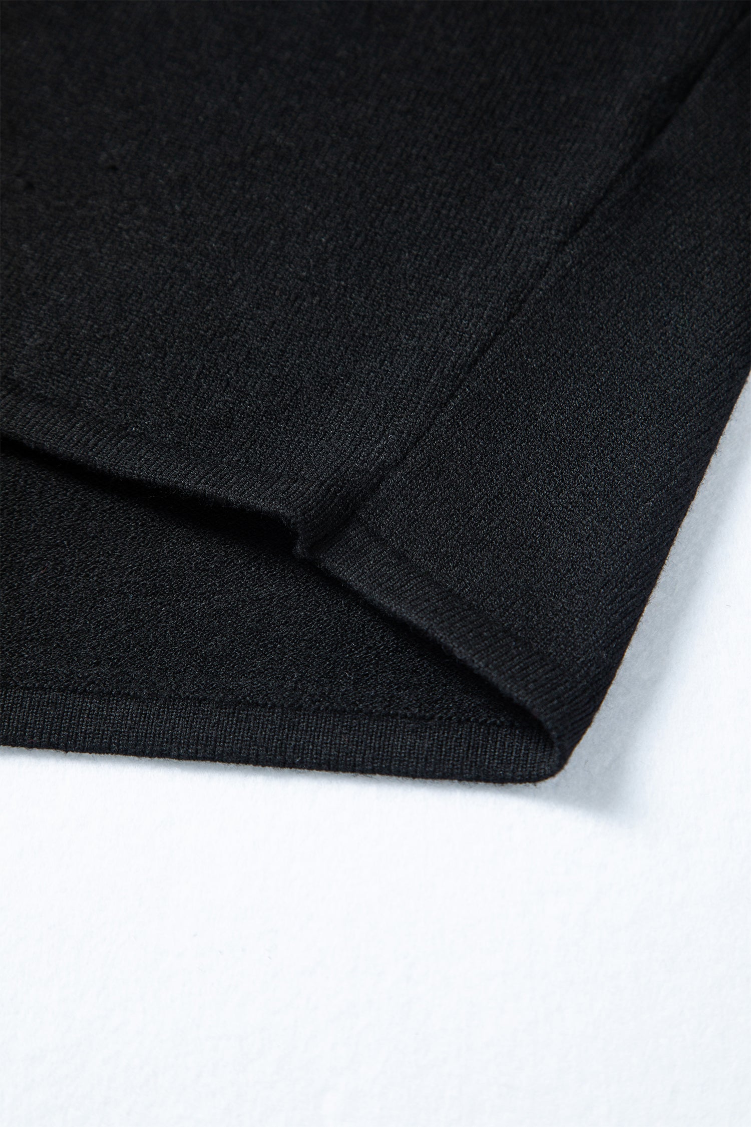 Black Asymmetric Neck Batwing Sleeve Shift Mini Sweater Dress-TOPS / DRESSES-[Adult]-[Female]-2022 Online Blue Zone Planet