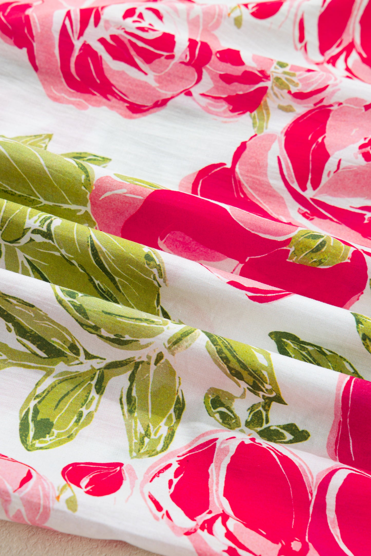 Pink Flower Print Striped Trim Frilled Collar Short Sleeve Shirt-Tops/Blouses & Shirts-[Adult]-[Female]-2022 Online Blue Zone Planet