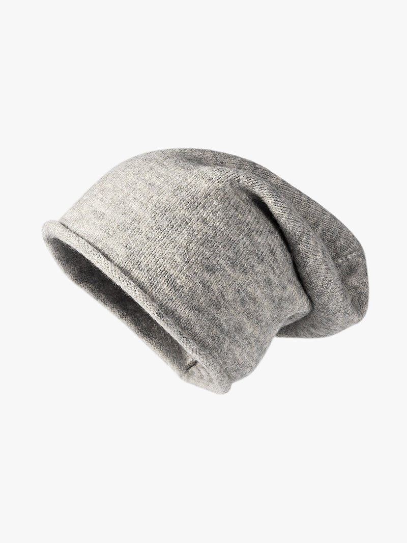 Polyester Knit Beanie Hat-BEANIES-[Adult]-[Female]-Gray-One Size-2022 Online Blue Zone Planet