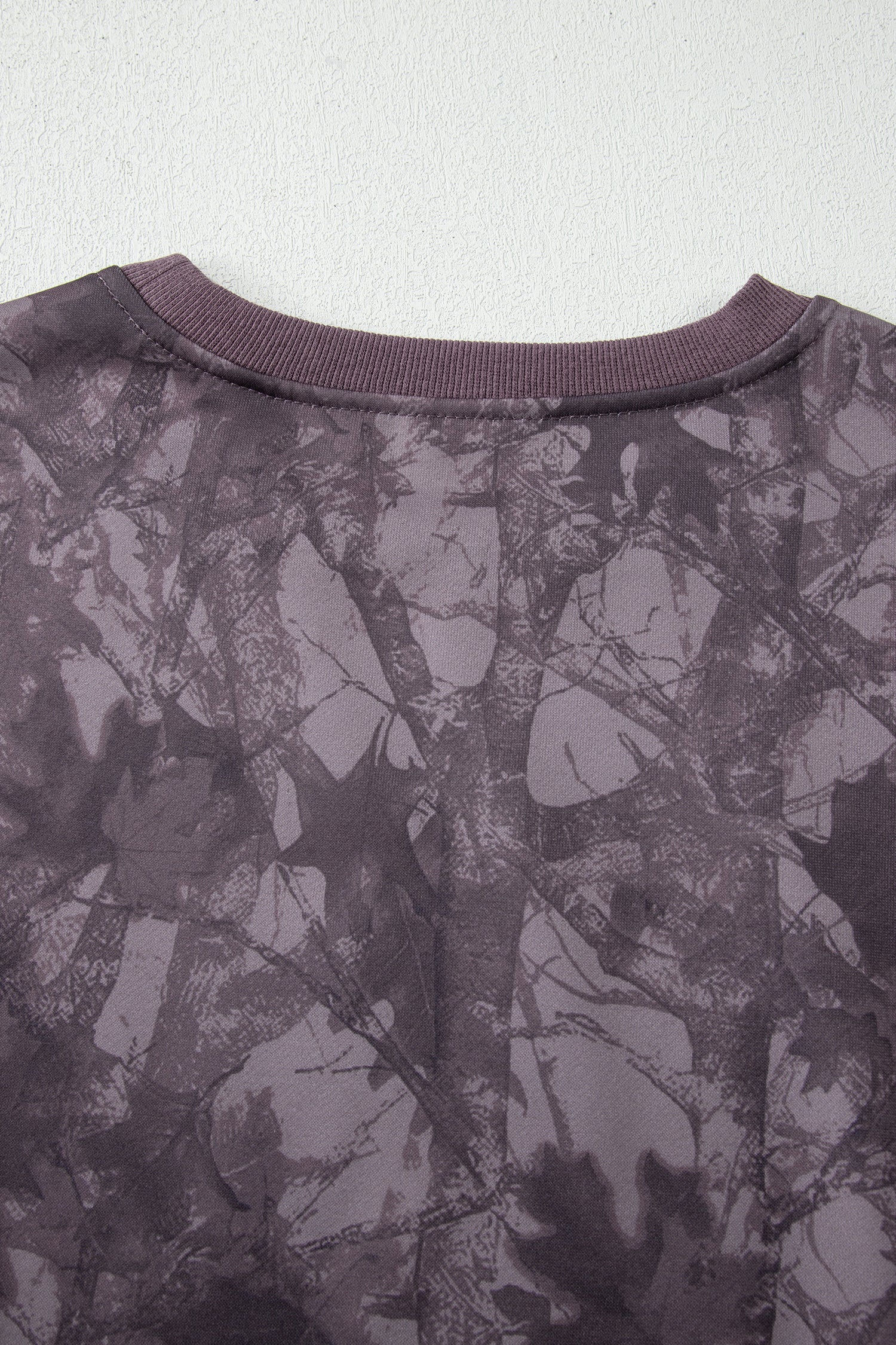 Brown Abstract Woodland Camo Print Baggy Pullover Drawstring Shorts Set-Two Piece Sets/Short Sets-[Adult]-[Female]-2022 Online Blue Zone Planet