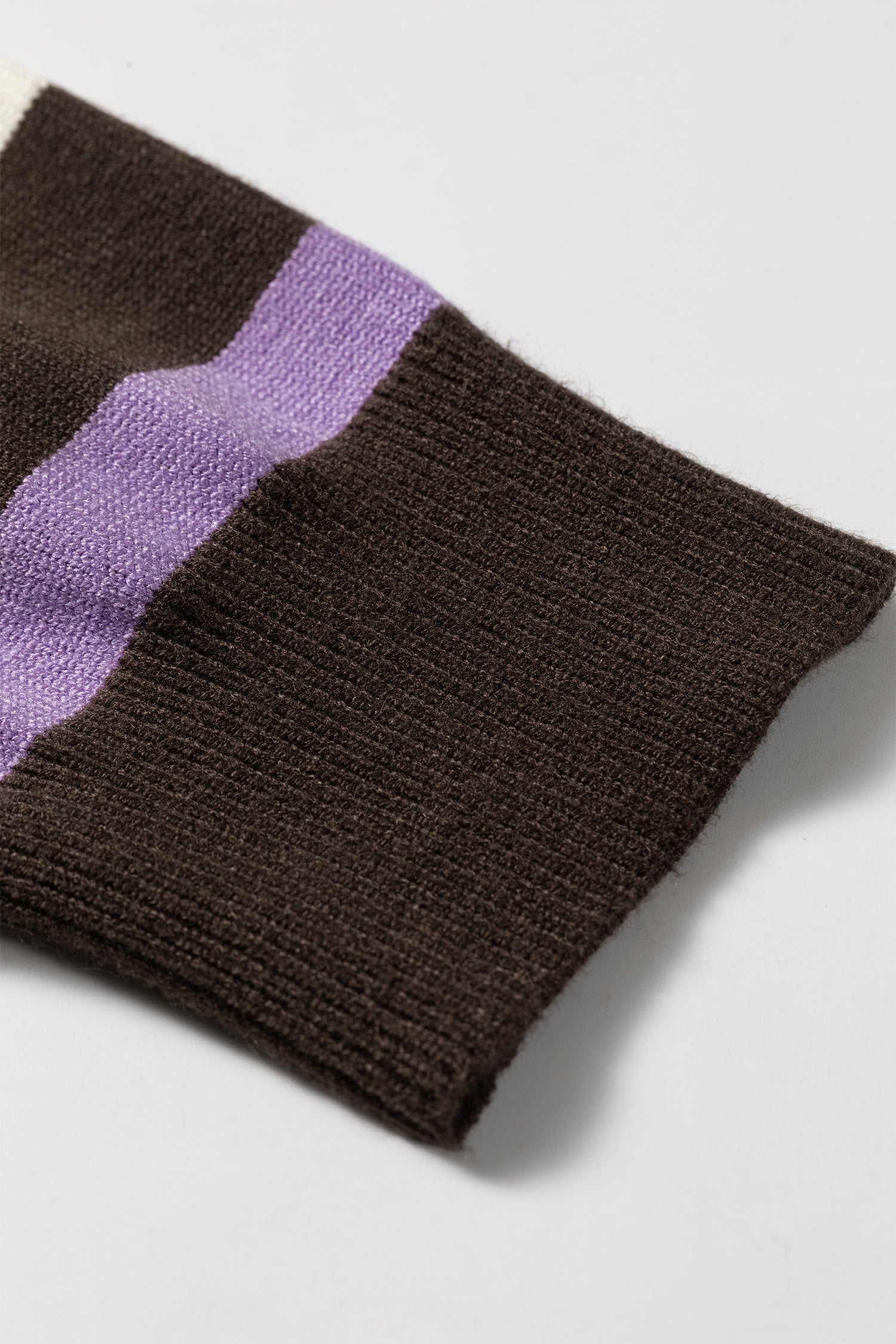 Brown Stripe Embroidered Detail Drop Shoulder Pullover Sweater-Sweaters & Cardigans/Sweaters-[Adult]-[Female]-2022 Online Blue Zone Planet
