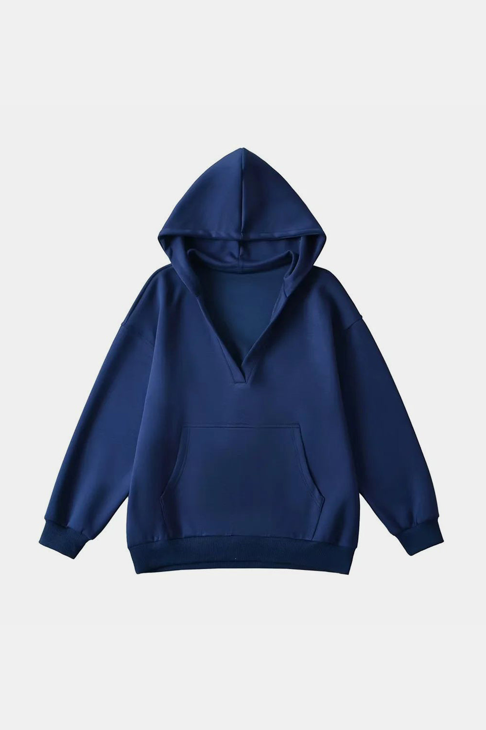 Basic Bae Kangaroo Pocket Long Sleeve Hoodie-TOPS / DRESSES-[Adult]-[Female]-2022 Online Blue Zone Planet