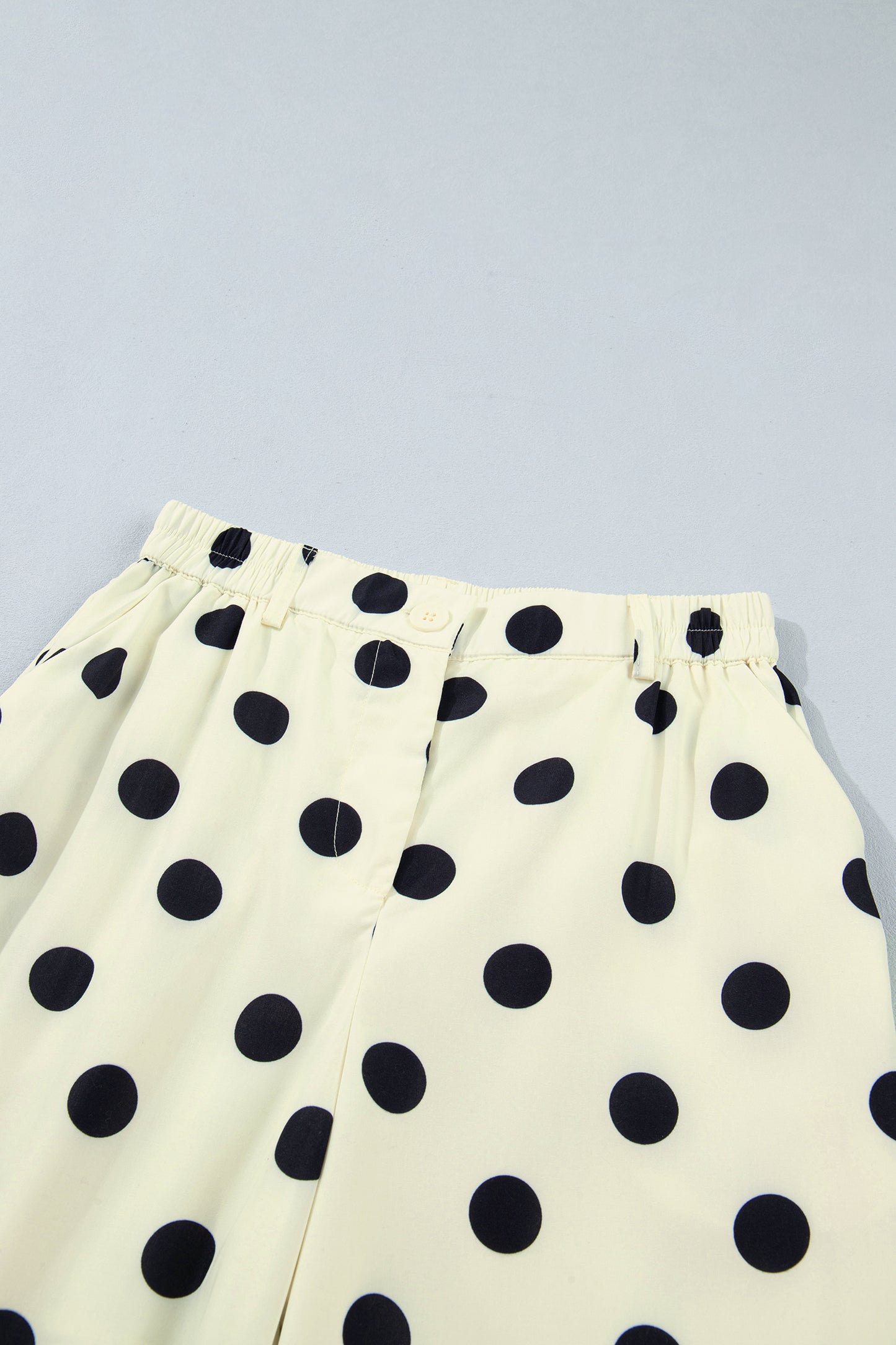 Black Polka Dot Ankle Length Harem Pants-Bottoms/Pants & Culotte-[Adult]-[Female]-2022 Online Blue Zone Planet