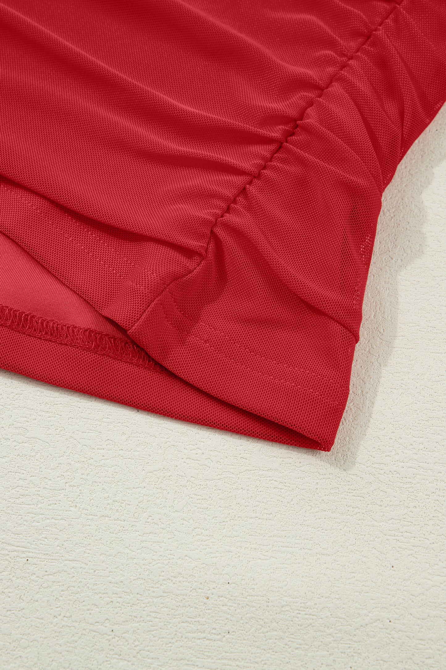 Black Sheer Mesh Patchwork High Neck Long Sleeve Top-Tops/Long Sleeve Tops-[Adult]-[Female]-2022 Online Blue Zone Planet