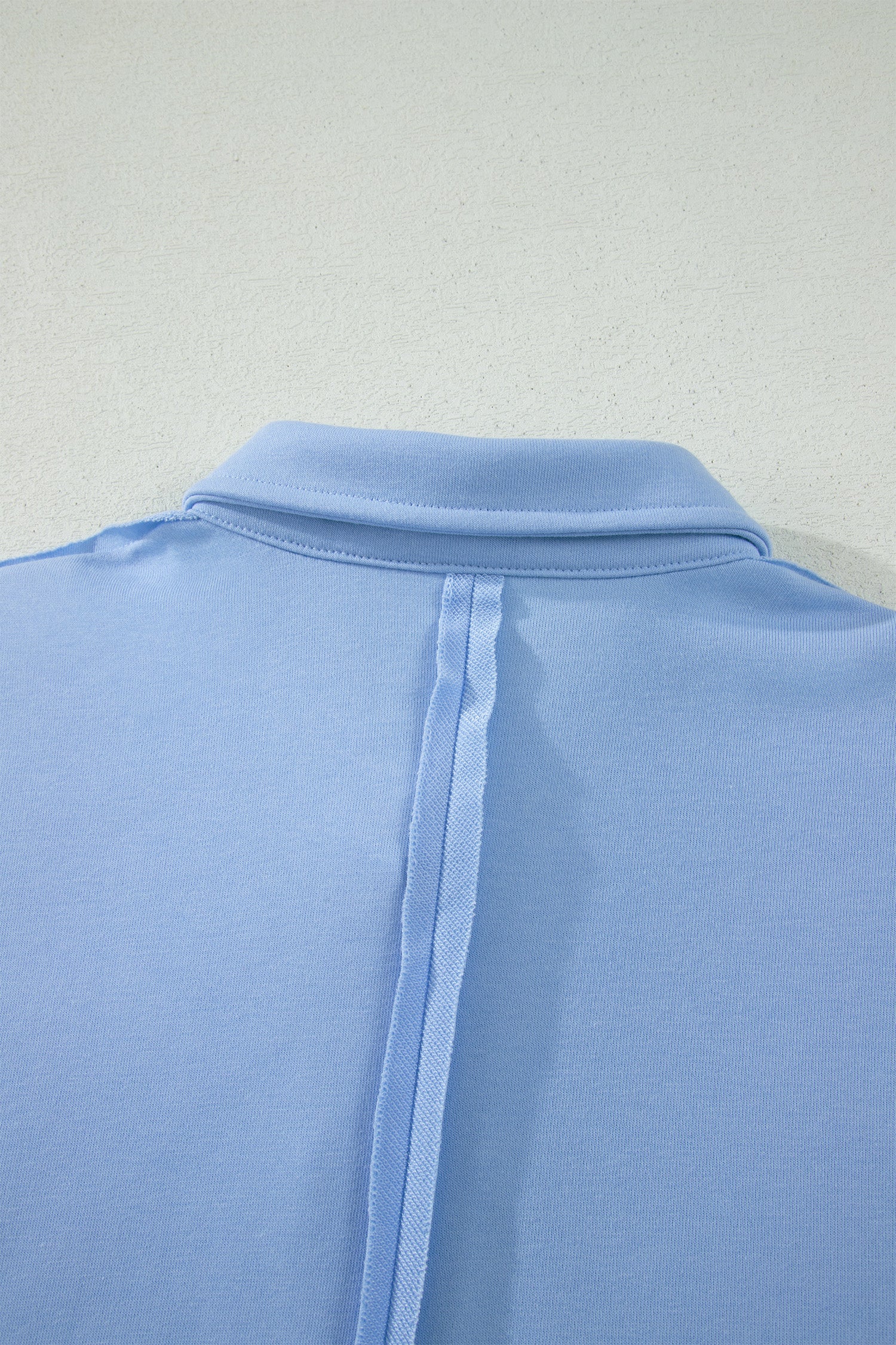 Banana Cream Loose Polo Tee Elastic Waist 2pcs Short Set-Two Piece Sets/Short Sets-[Adult]-[Female]-2022 Online Blue Zone Planet