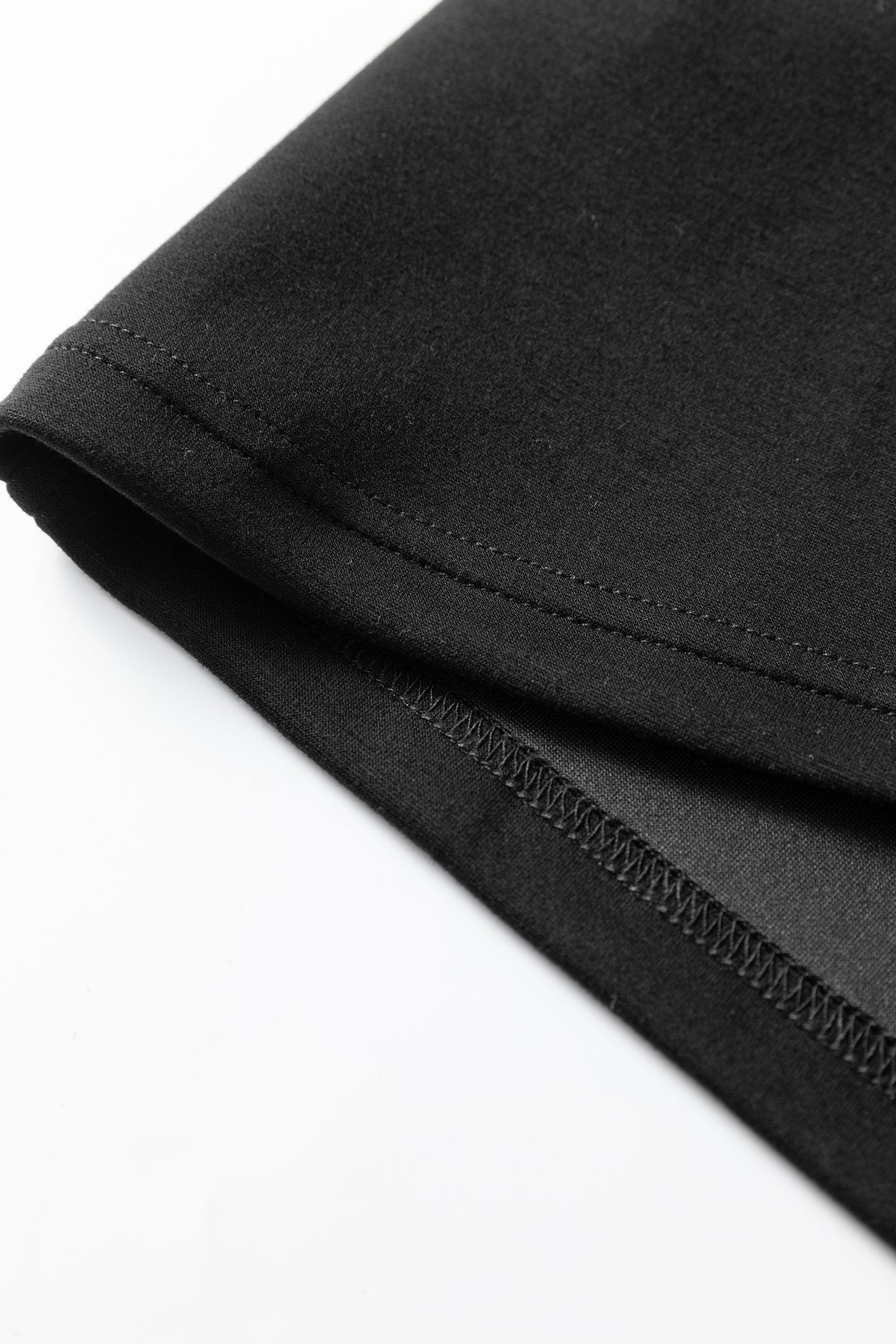 Black Leopard Patchwork Zip Collared Short Puff Sleeve Shift Mini Dress-TOPS / DRESSES-[Adult]-[Female]-2022 Online Blue Zone Planet