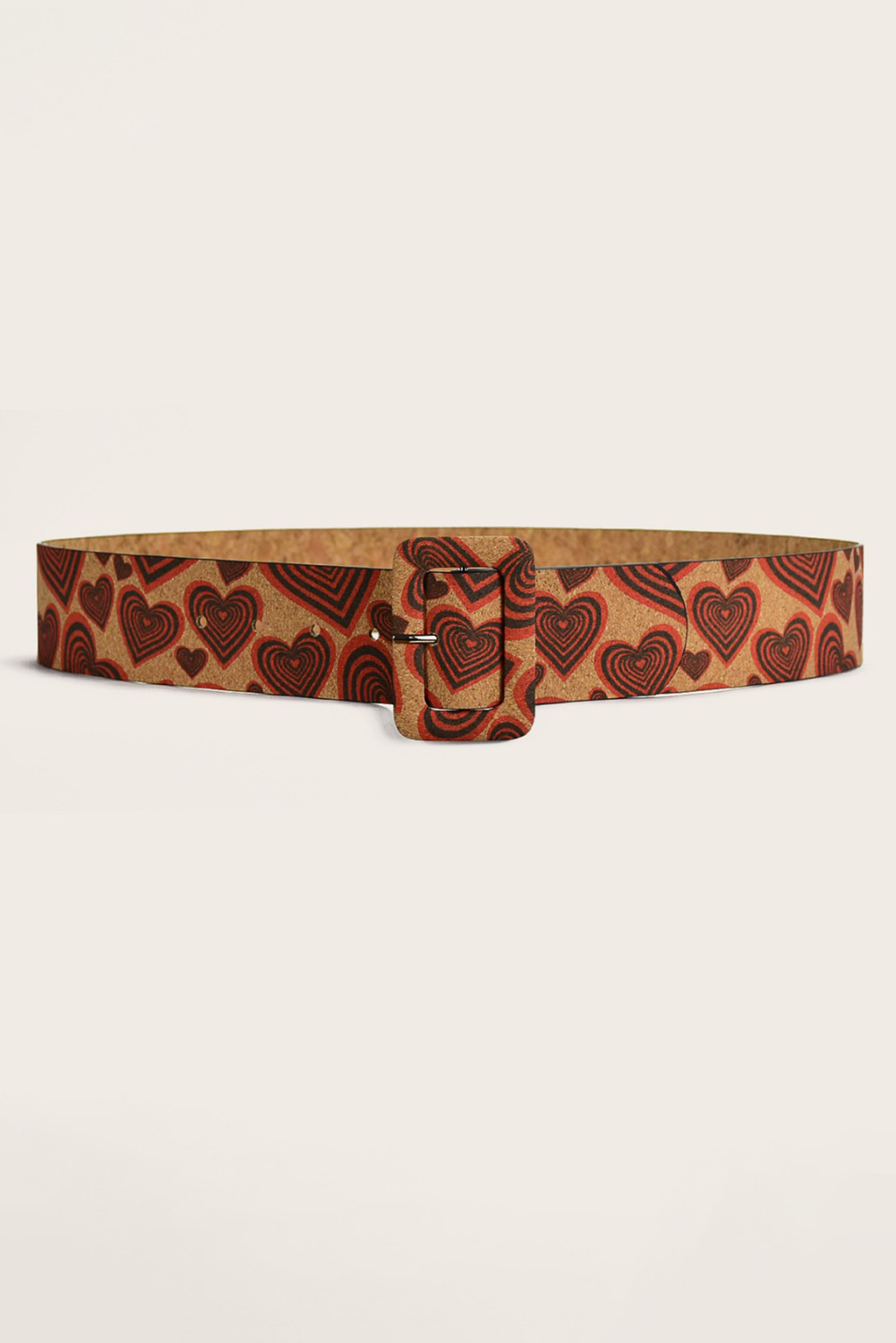 Blue Zone Planet | Thai Curry Vintage Heart Belt-Accessories & Jewelry-[Adult]-[Female]-Thai Curry-ONE SIZE-2022 Online Blue Zone Planet