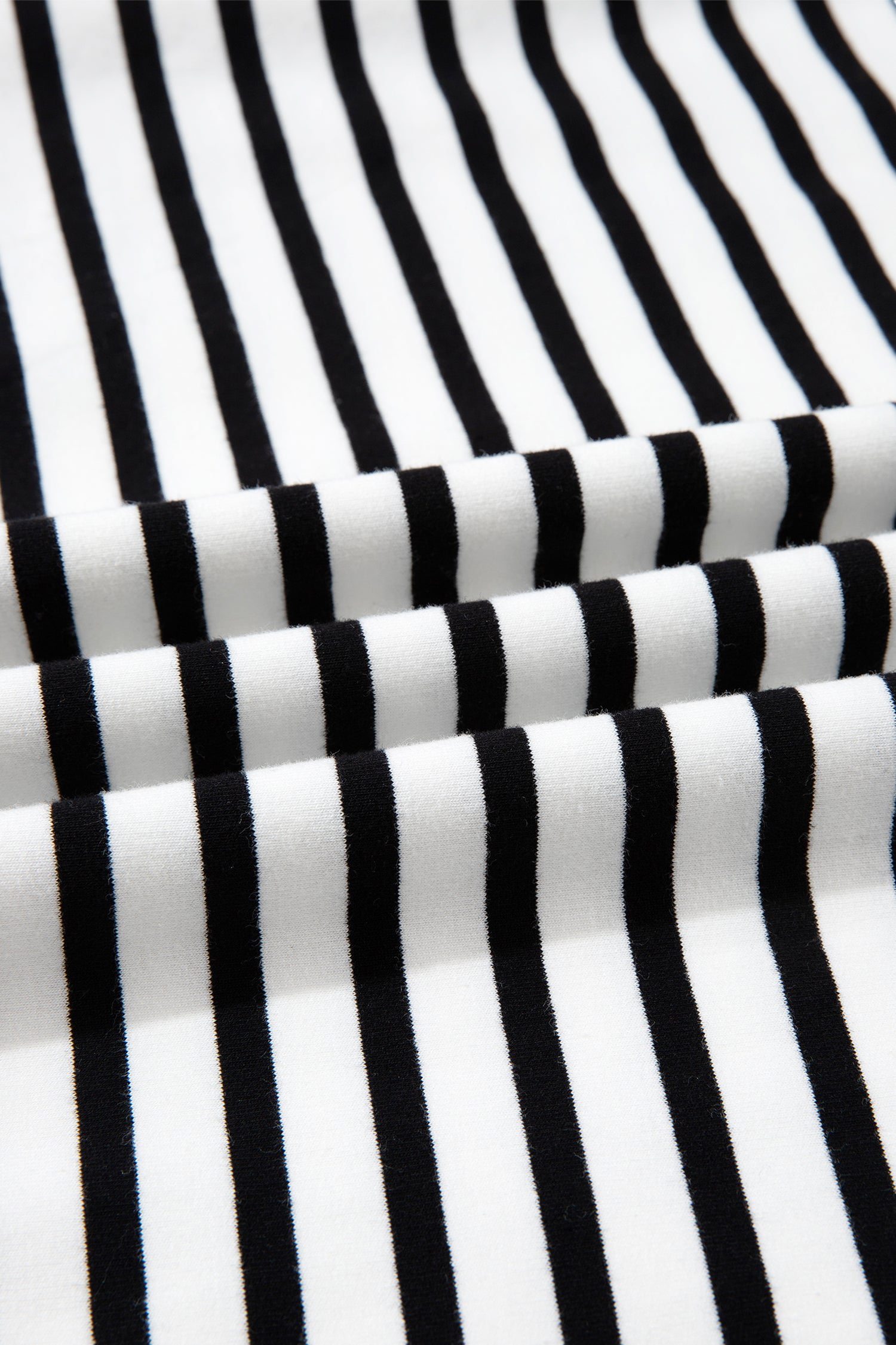 White Stripe Color Block Long Puff Sleeve Metal Zip-Up Collar Top-Tops/Long Sleeve Tops-[Adult]-[Female]-2022 Online Blue Zone Planet