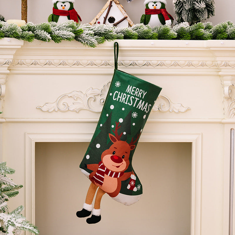 Printed Christmas Stocking Hanging Widget-HOME DECOR-[Adult]-[Female]-Style C-One Size-2022 Online Blue Zone Planet