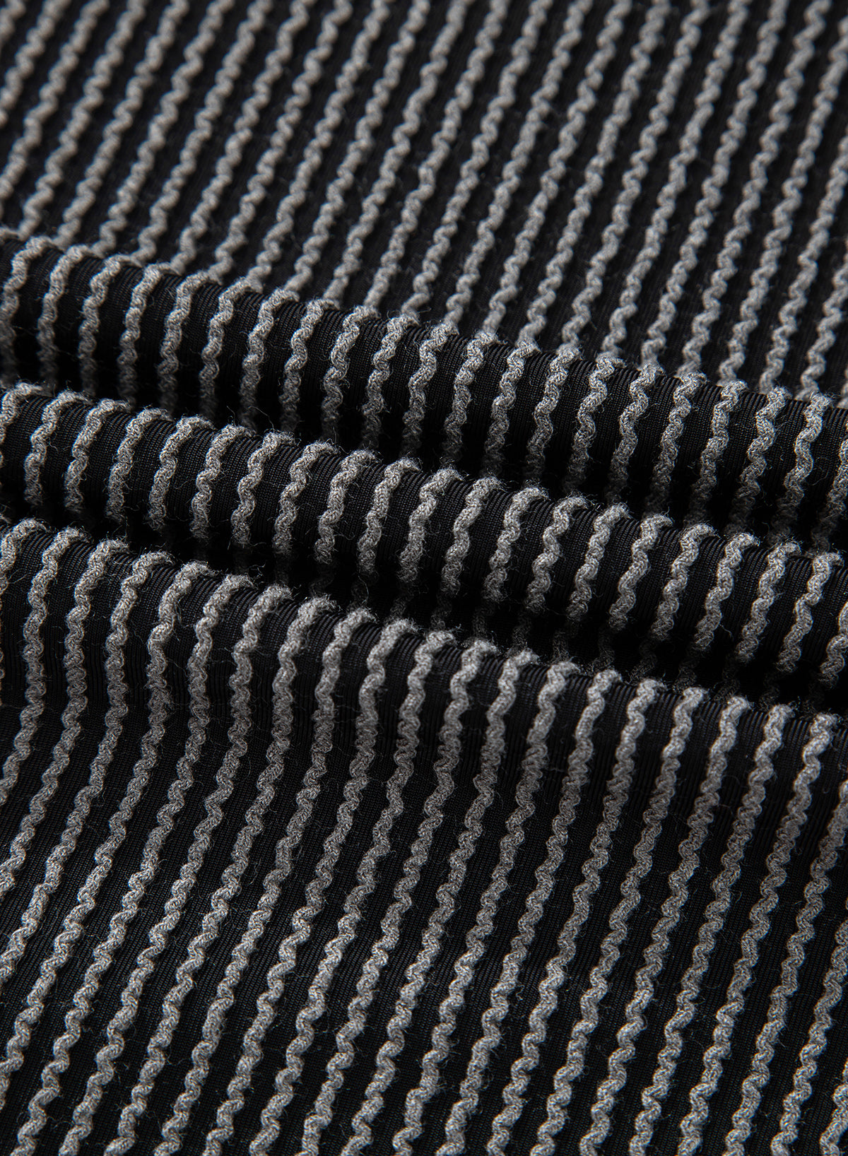 Dark Grey Corded Lantern Sleeve Top High Waist Ruffled Mini Skirt Set-Two Piece Sets/Two Piece Dresses-[Adult]-[Female]-2022 Online Blue Zone Planet