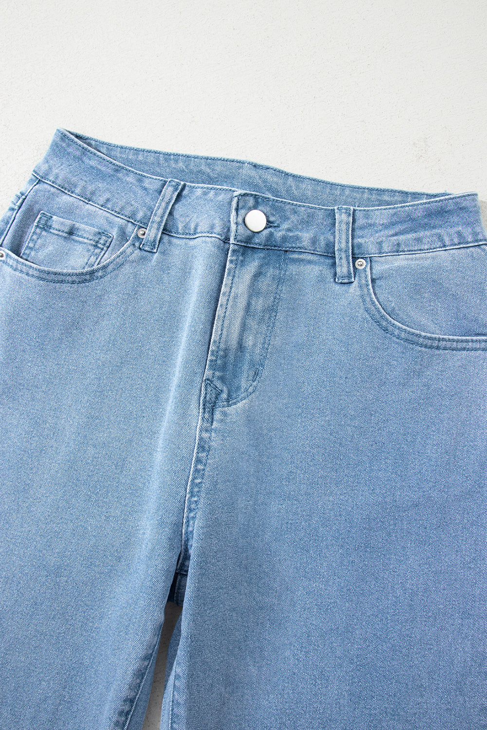 Myosotis Acid Washed High Rise Cropped Wide Leg Jeans-Bottoms/Jeans-[Adult]-[Female]-2022 Online Blue Zone Planet