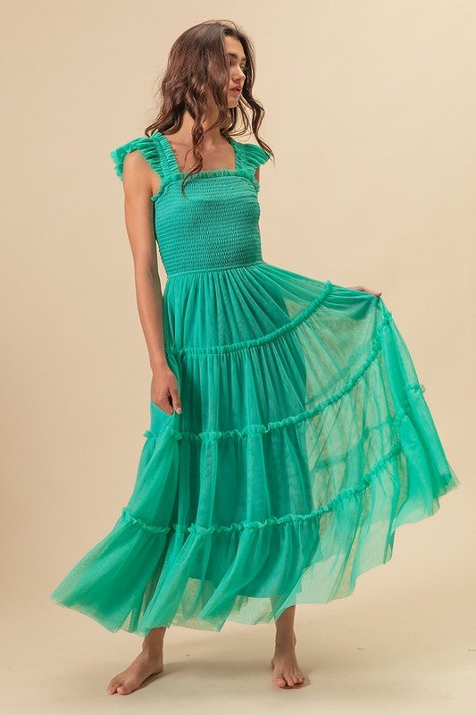 Bibiy ARIEL FRILL DRESS ロングワンピース ノースリーブ 2025年最新】Bibiyワンピースの人気アイテム - メルカリ