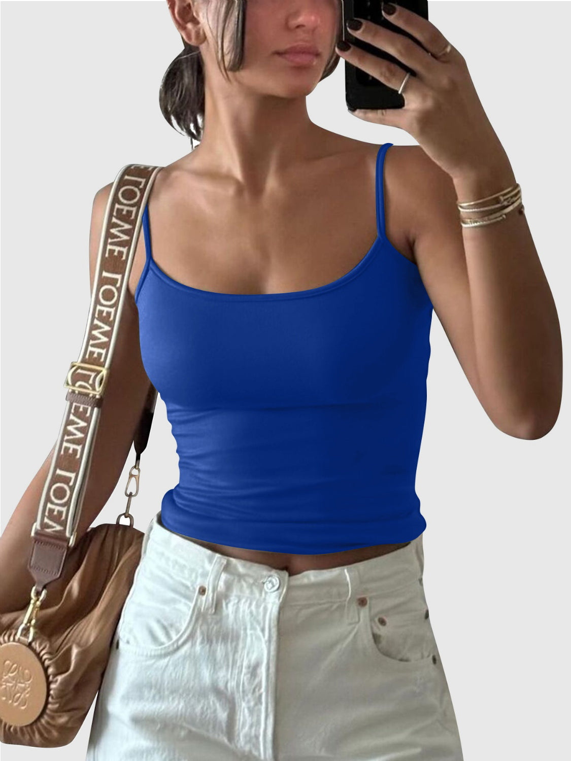 Lovelet Scoop Neck Cami-TOPS / DRESSES-[Adult]-[Female]-2022 Online Blue Zone Planet