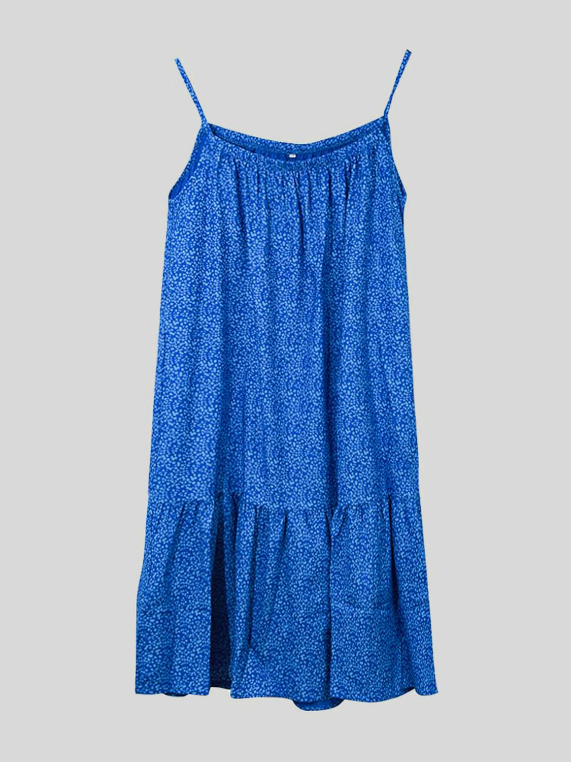 Blue Zone Planet | Full Size Printed Sleeveless Mini Cami Dress-TOPS / DRESSES-[Adult]-[Female]-2022 Online Blue Zone Planet