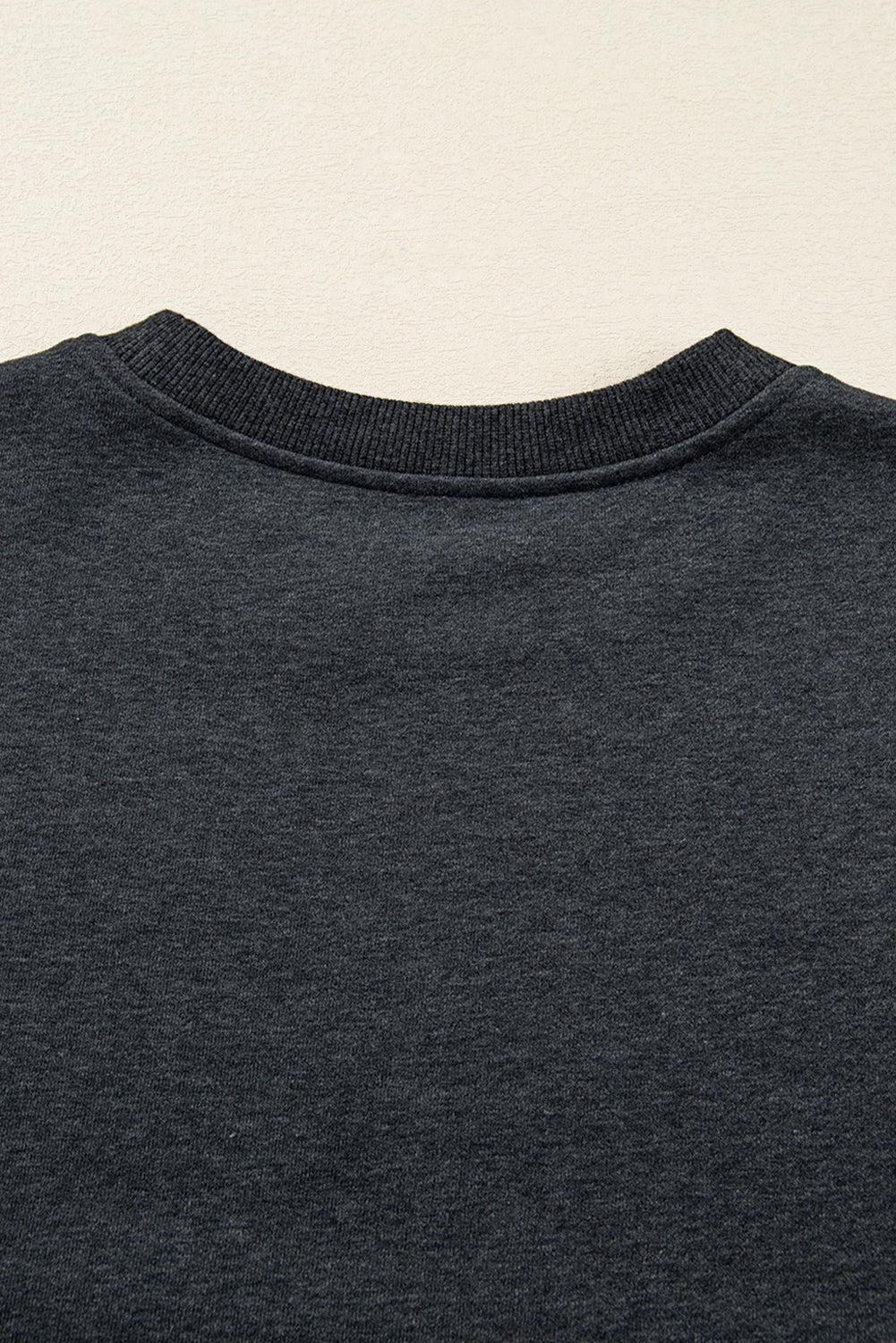 Carbon Grey Cowboy Queen Card Drop Shoulder Graphic Sweatshirt-Tops/Sweatshirts & Hoodies-[Adult]-[Female]-2022 Online Blue Zone Planet