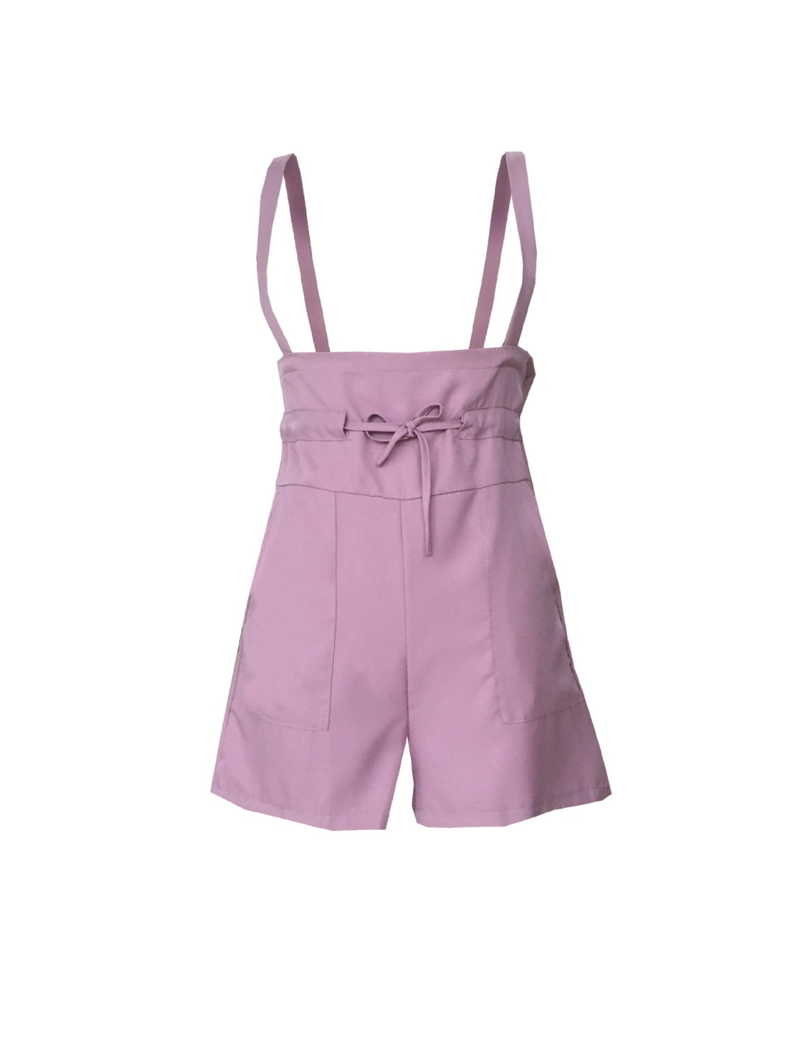 Drawstring Wide Strap Overalls with Pockets-TOPS / DRESSES-[Adult]-[Female]-2022 Online Blue Zone Planet