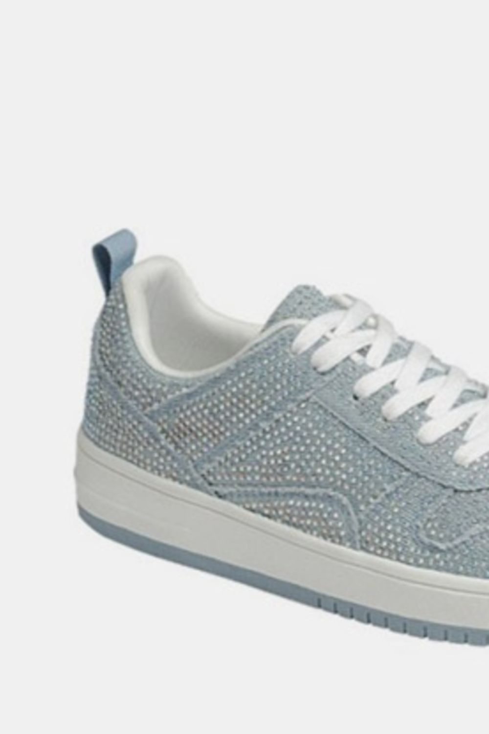 Blue Zone Planet | Forever Link Rhinestone Platform Flat Sneakers-SNEAKERS-[Adult]-[Female]-2022 Online Blue Zone Planet