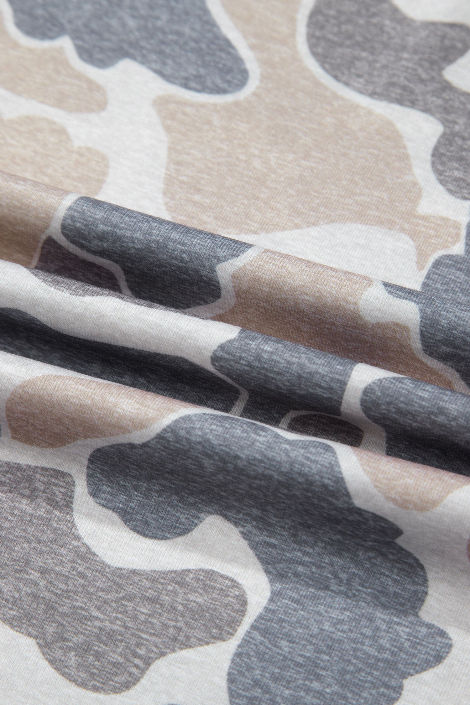Multicolour Retro Camouflage Print Womens Casual T Shirt-Tops/Tops & Tees-[Adult]-[Female]-2022 Online Blue Zone Planet