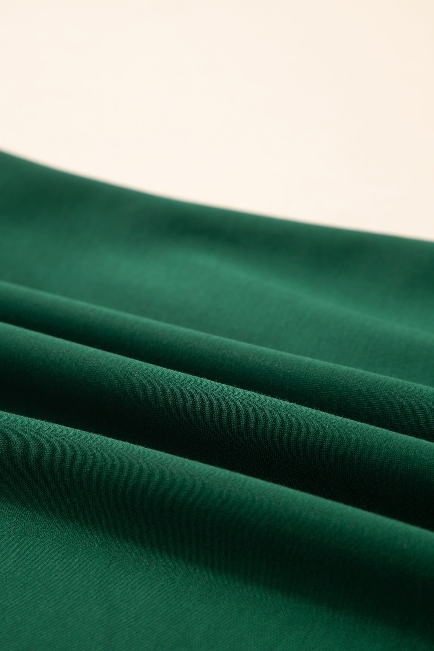 Sea Green Leopard Trim Round Neck Loose T Shirt-Tops/Tops & Tees-[Adult]-[Female]-2022 Online Blue Zone Planet