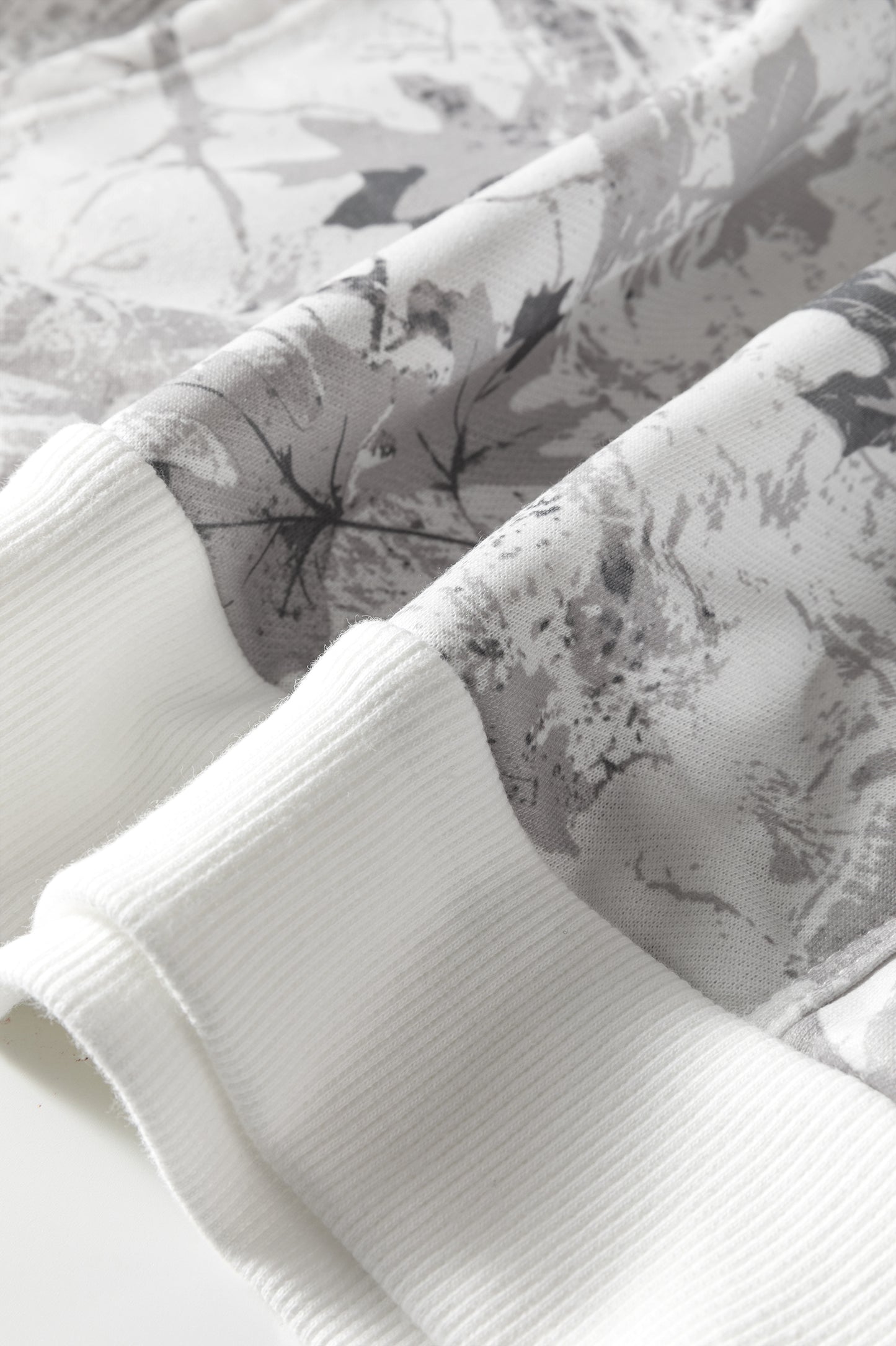 Light Grey Light Woodland Camo Classic Hoodie and Sweatpants Set-Tops / Dresses-[Adult]-[Female]-2022 Online Blue Zone Planet