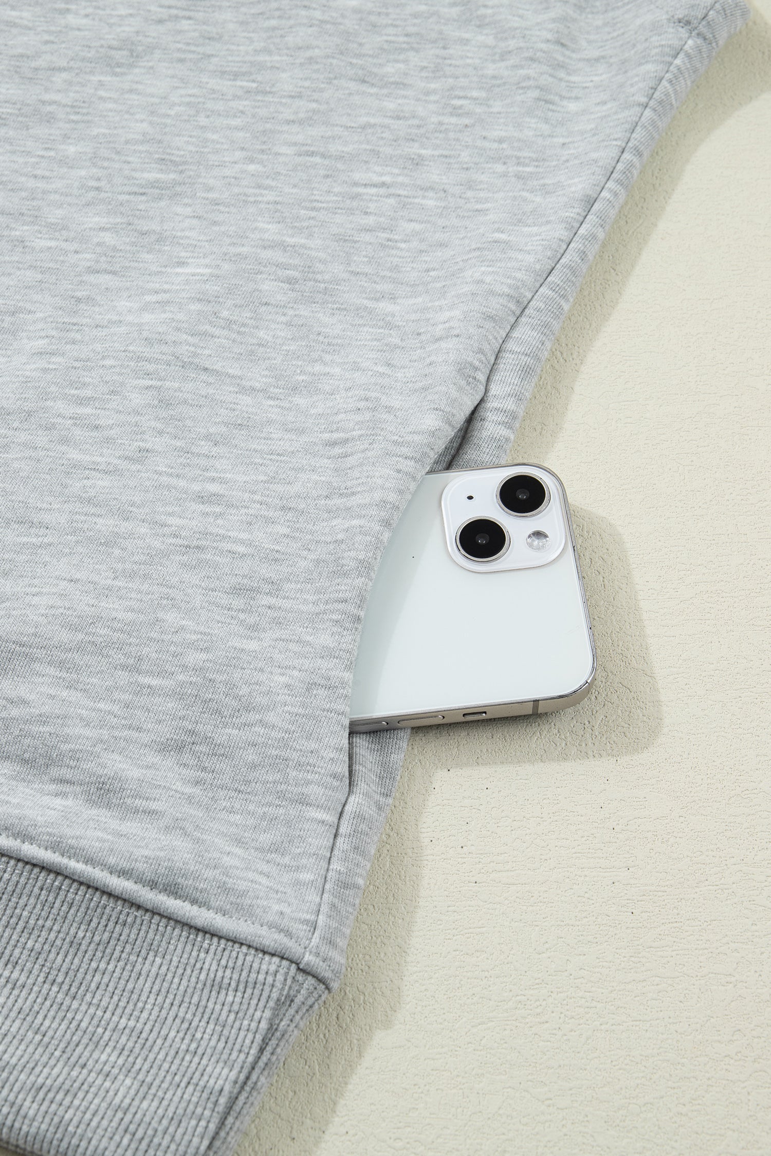 Light Grey Solid Color High Neck Cap Sleeve Loose Top-Tops/Tops & Tees-[Adult]-[Female]-2022 Online Blue Zone Planet