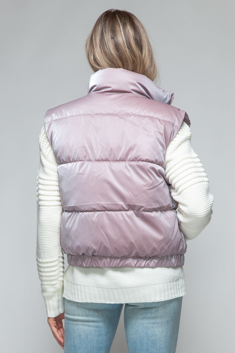 Snobbish Fine Fur Lining Quilted Vest-TOPS / DRESSES-[Adult]-[Female]-2022 Online Blue Zone Planet