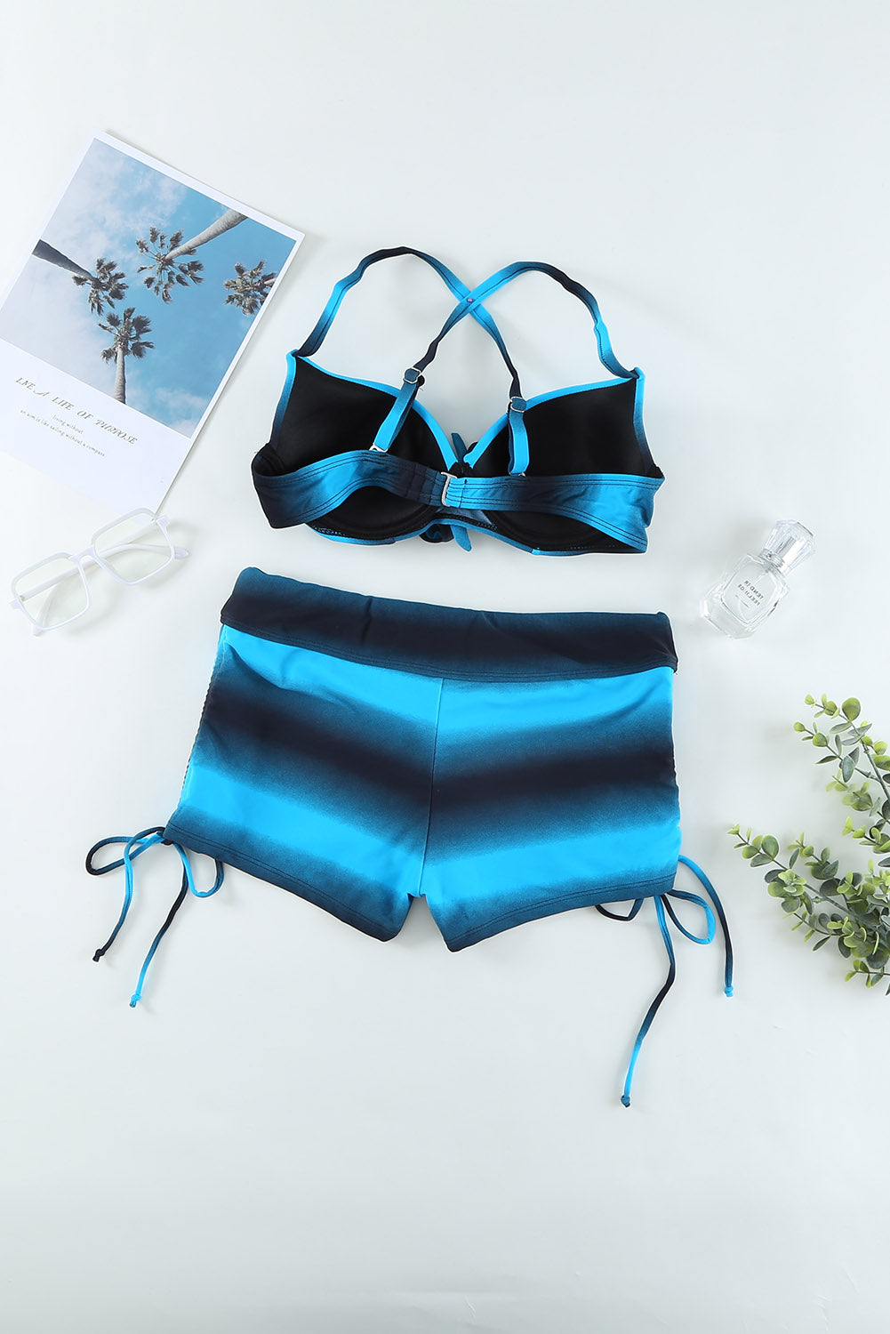 Drawstring Sweetheart Neck Bikini Set-TOPS / DRESSES-[Adult]-[Female]-2022 Online Blue Zone Planet