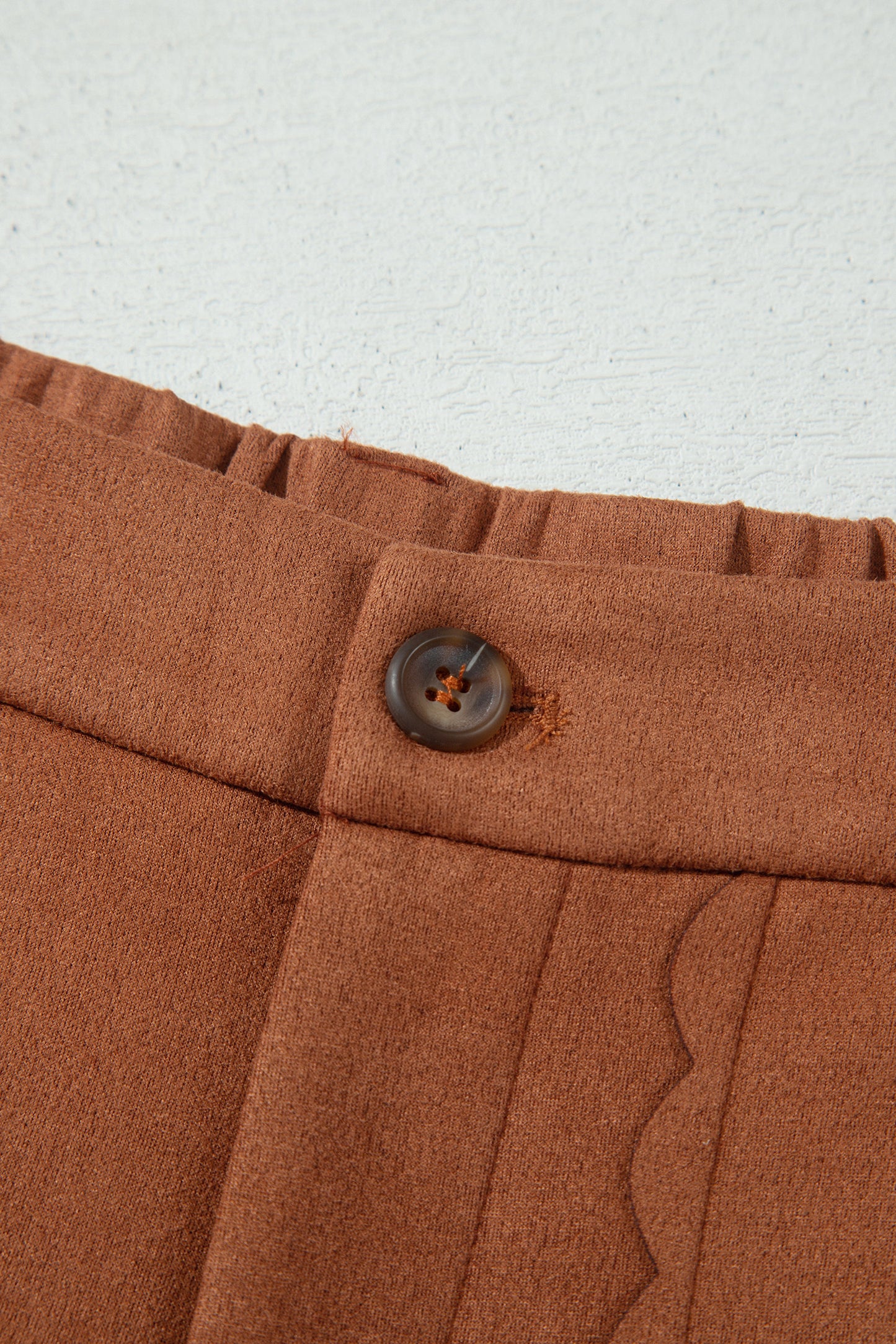 Thai Curry Scalloped Edge Pocket Full-Length Pant-Bottoms/Pants & Culotte-[Adult]-[Female]-2022 Online Blue Zone Planet
