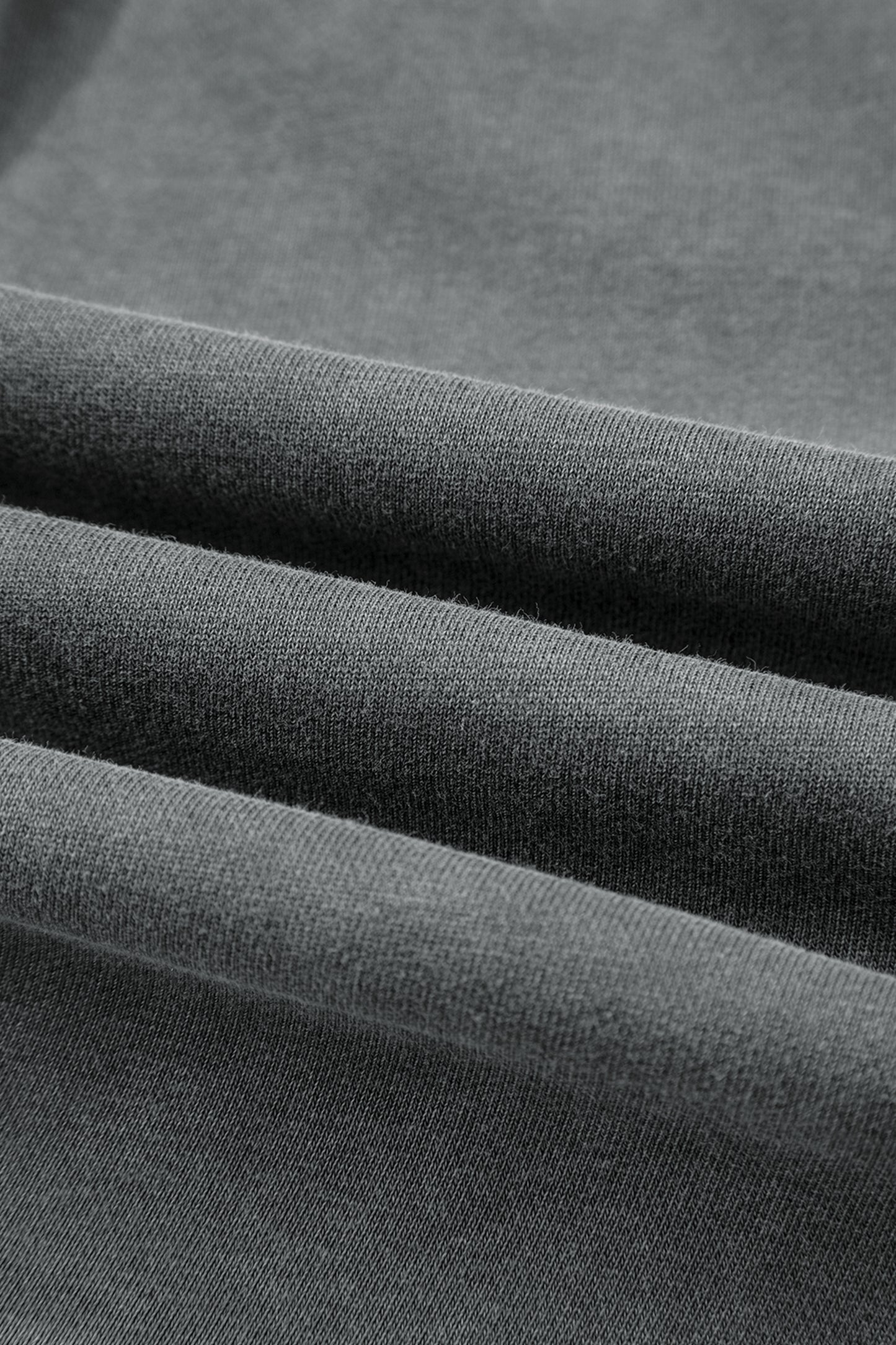 Medium Grey Mineral Wash Chest Pockets Drop Shoulder Shacket with Side Slit-Outerwear/Jackets-[Adult]-[Female]-2022 Online Blue Zone Planet