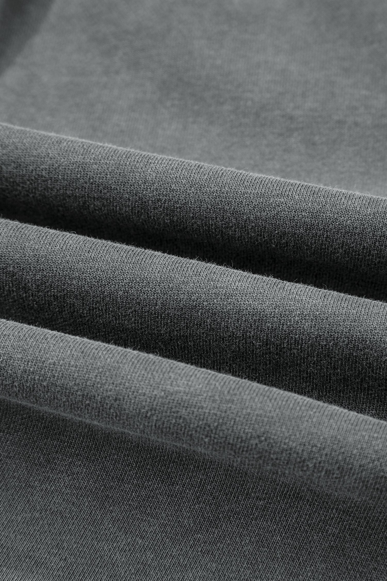 Medium Grey Mineral Wash Chest Pockets Drop Shoulder Shacket with Side Slit-Outerwear/Jackets-[Adult]-[Female]-2022 Online Blue Zone Planet