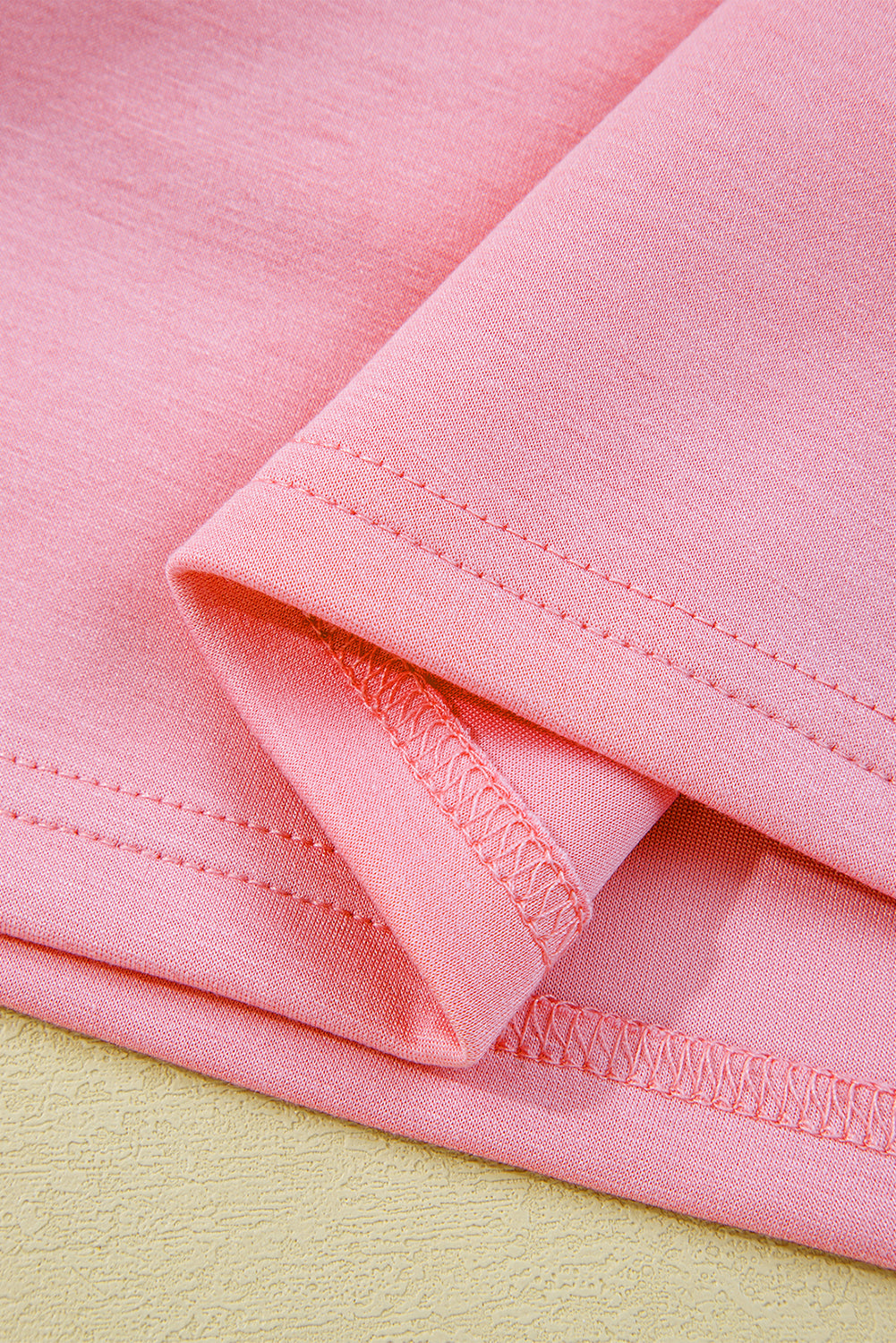 Pink Half Zip Sporty Pullover Mini Skirt 2pcs Outfit-Two Piece Sets/Two Piece Dresses-[Adult]-[Female]-2022 Online Blue Zone Planet