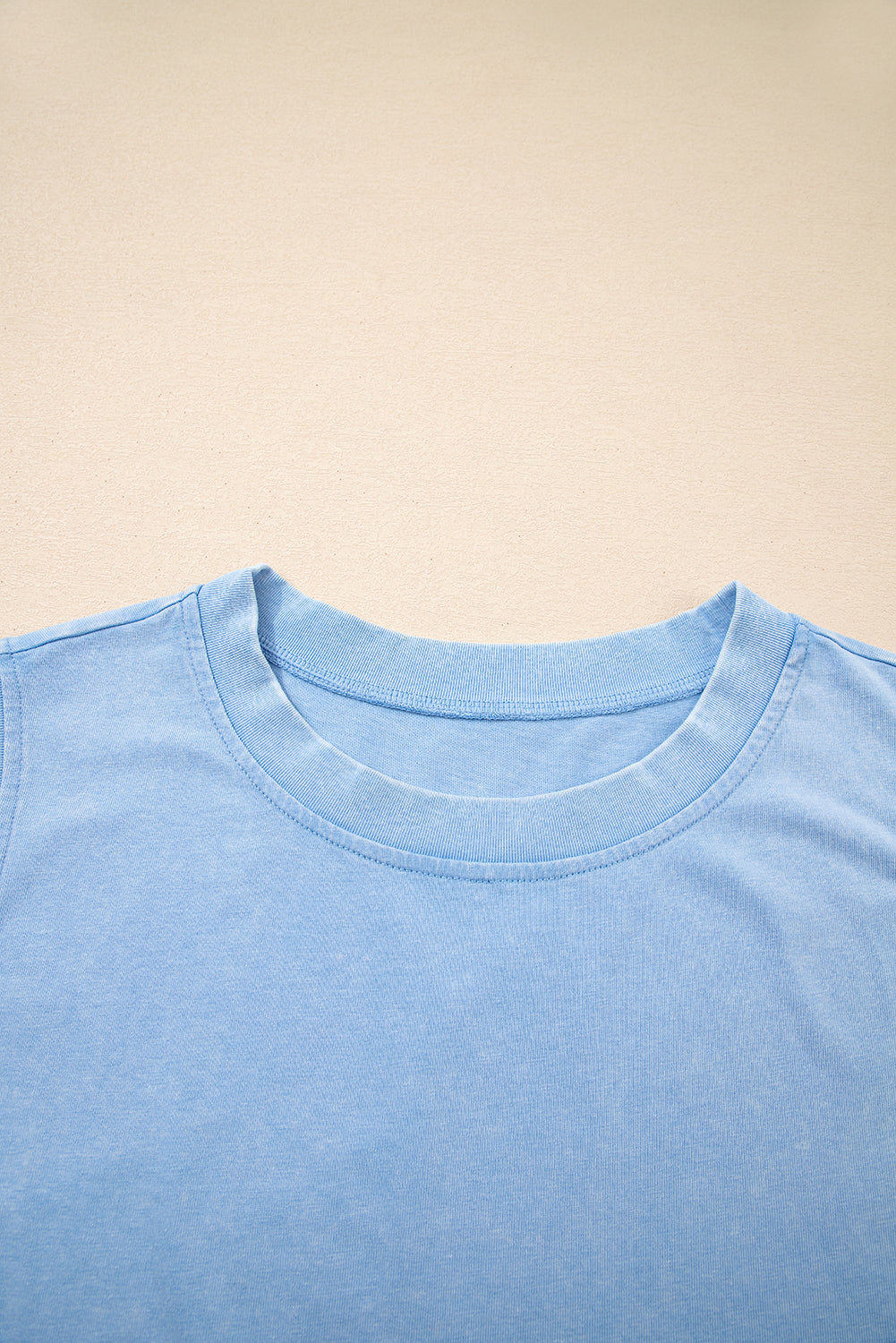 Myosotis 2 Pieces Mineral Wash Cotton Tank Top Lined Split Skirt Set-Two Piece Sets/Two Piece Dresses-[Adult]-[Female]-2022 Online Blue Zone Planet