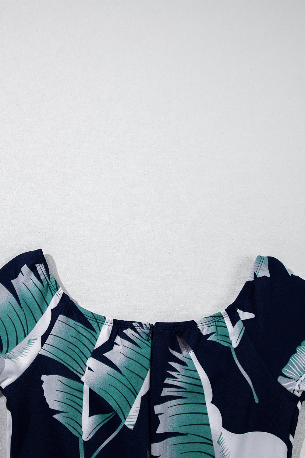 Blue Zone Planet | Black Pattern Print Off Shoulder Slit Bodycon Midi Dress-TOPS / DRESSES-[Adult]-[Female]-2022 Online Blue Zone Planet
