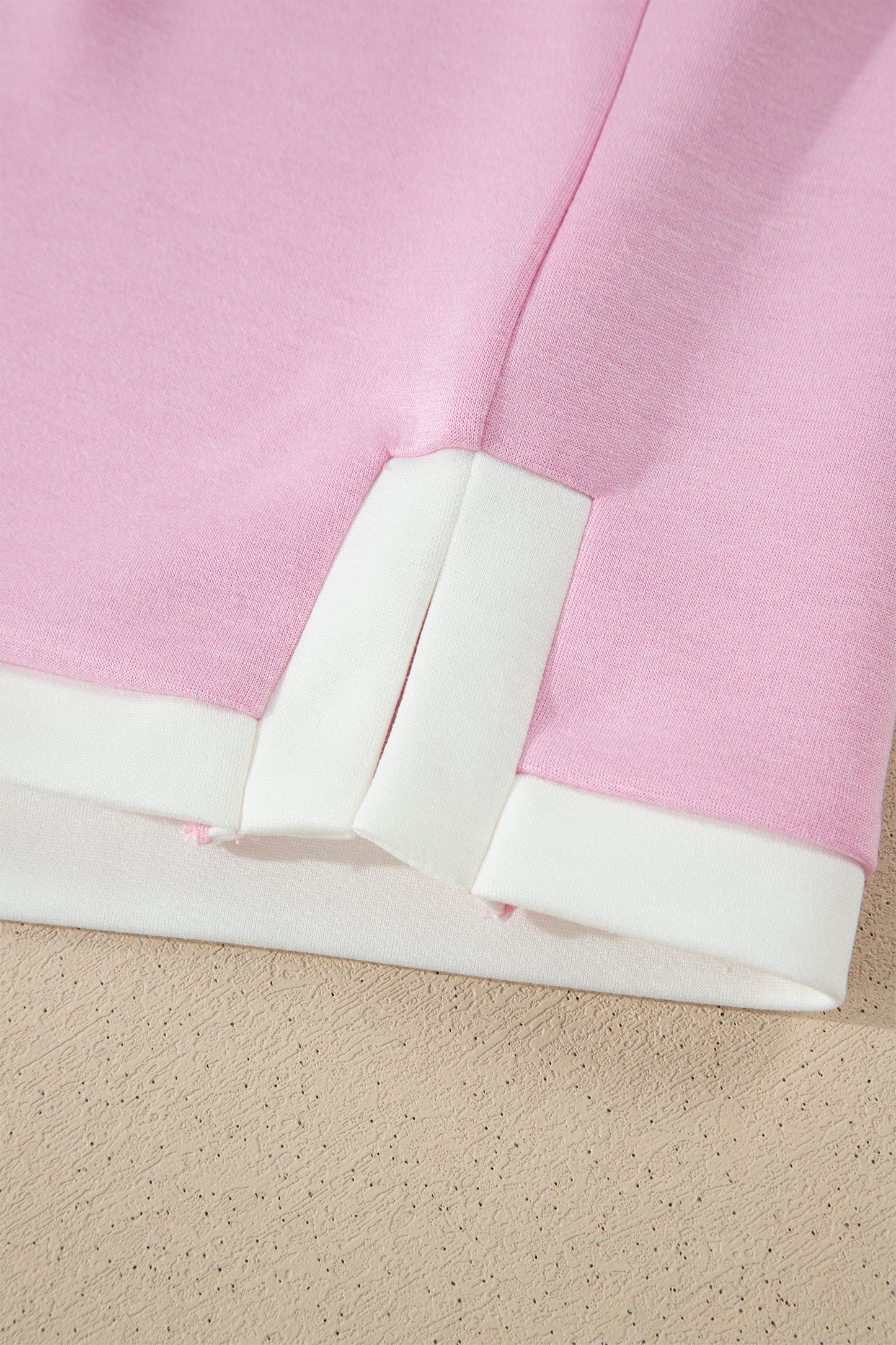 Sky Blue Colorblock Trim Cropped Tank Elastic Waist Shift Pants 2pcs Set-Two Piece Sets/Pant Sets-[Adult]-[Female]-2022 Online Blue Zone Planet