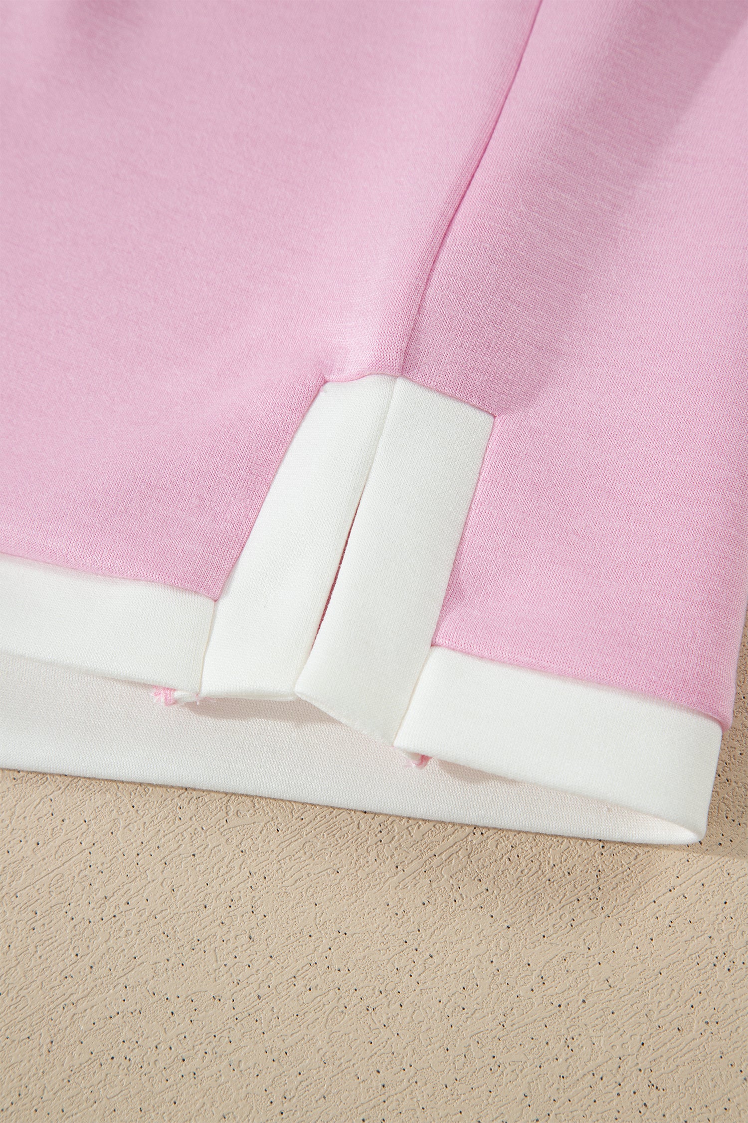 Sky Blue Colorblock Trim Cropped Tank Elastic Waist Shift Pants 2pcs Set-Two Piece Sets/Pant Sets-[Adult]-[Female]-2022 Online Blue Zone Planet
