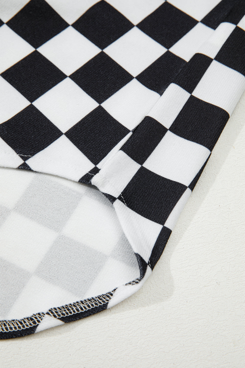 Black Checkerboard Flap Pocket Button Front Shacket-Outerwear/Plaid Shackets-[Adult]-[Female]-2022 Online Blue Zone Planet