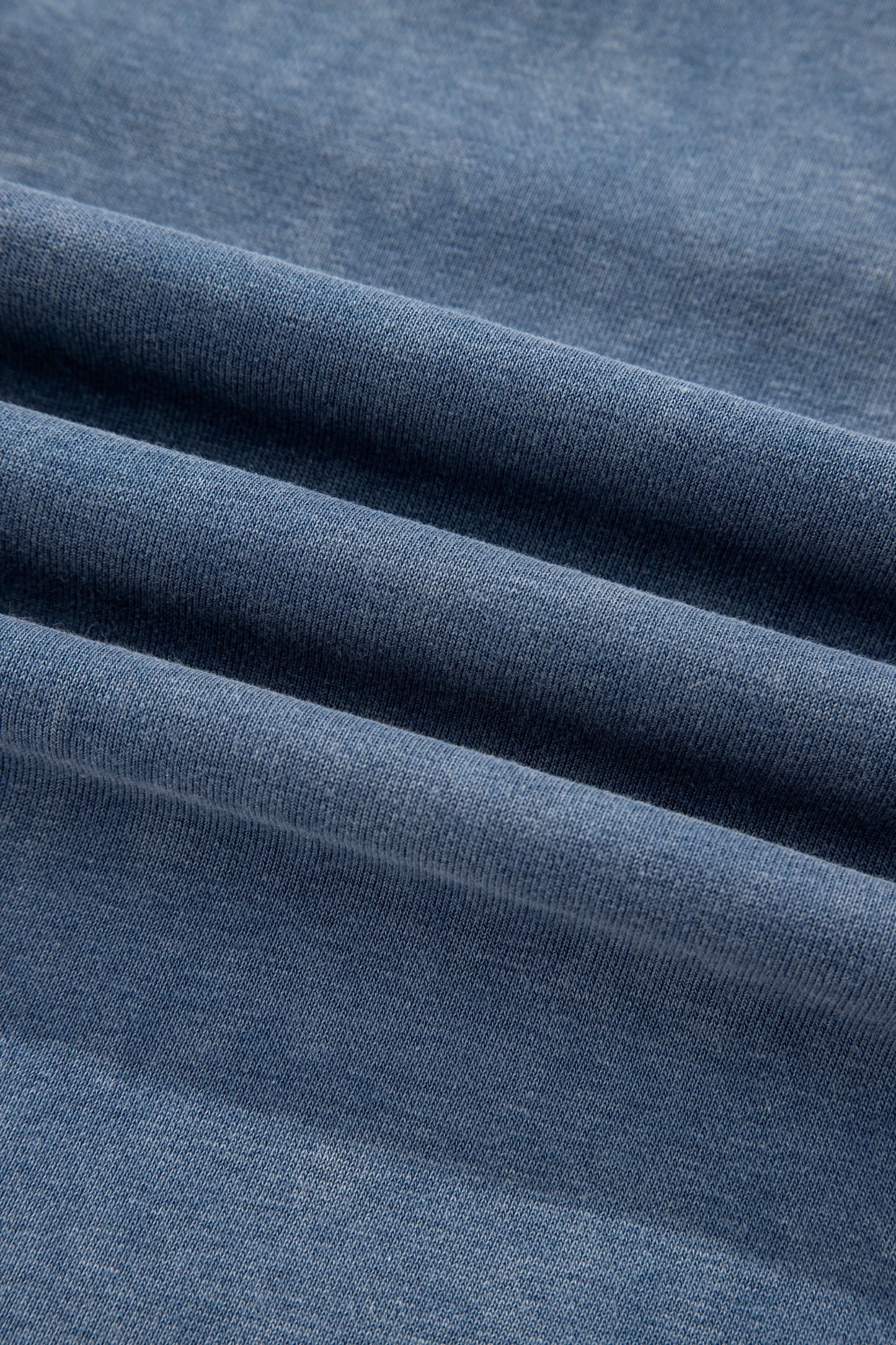 Sail Blue Lace Patchwork Detail Notched Neck Mineral Wash Baggy Sweatshirt-Tops/Sweatshirts & Hoodies-[Adult]-[Female]-2022 Online Blue Zone Planet