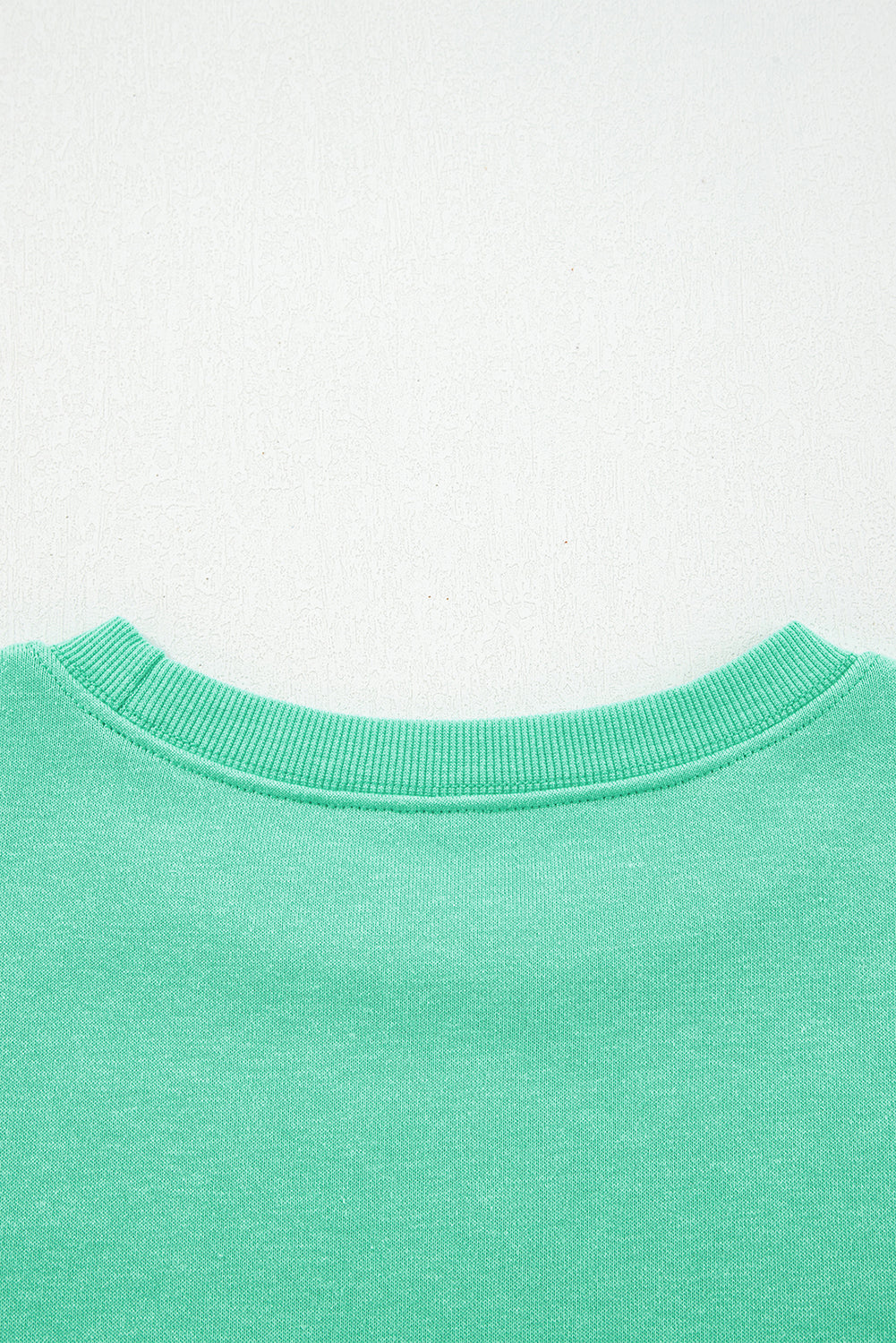 Aruba Blue Cute Halloween Ghost Embroidered Casual Sweatshirt-Tops/Sweatshirts & Hoodies-[Adult]-[Female]-2022 Online Blue Zone Planet