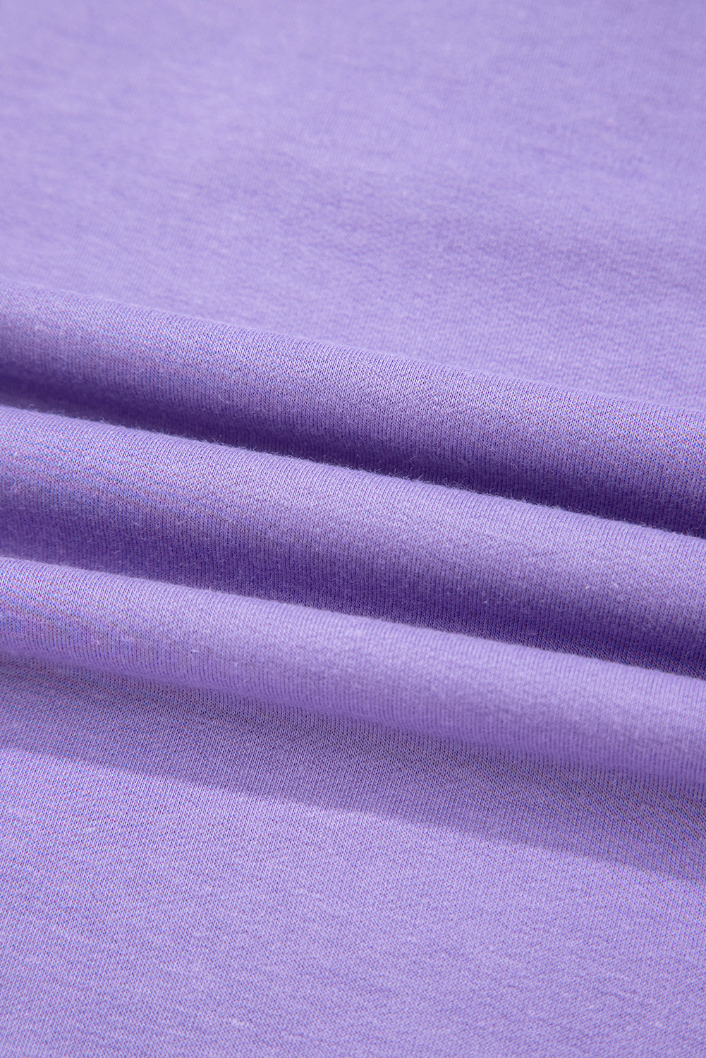 Purple Short Sleeve Buttoned Neck Kangaroo Pocket Hoodie-Tops / Dresses-[Adult]-[Female]-2022 Online Blue Zone Planet