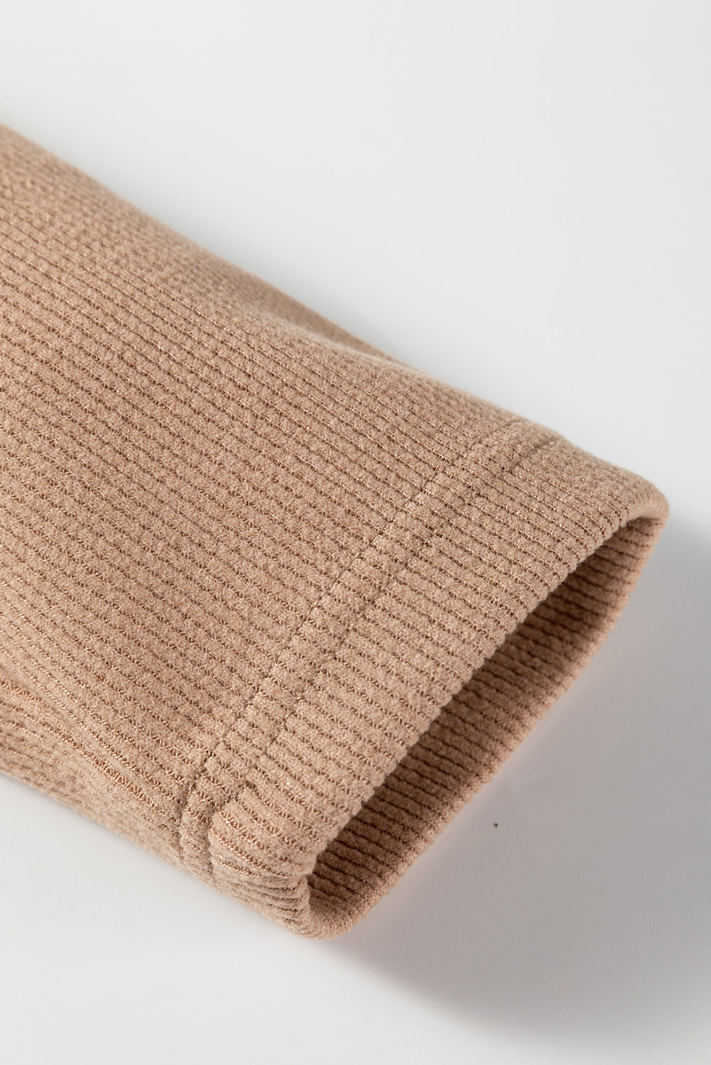 Casual Lace Drawstring Pullover Hoodie and High Waist Pants Corduroy Suit-Tops / Dresses-[Adult]-[Female]-2022 Online Blue Zone Planet