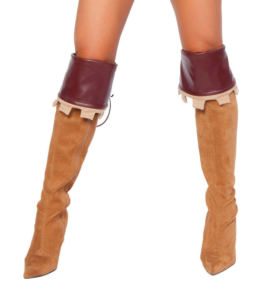 Sherwood Robyn Boot Cover Costume-Accessories, Blowout Sale-[Adult]-[Female]-2022 Online Blue Zone Planet