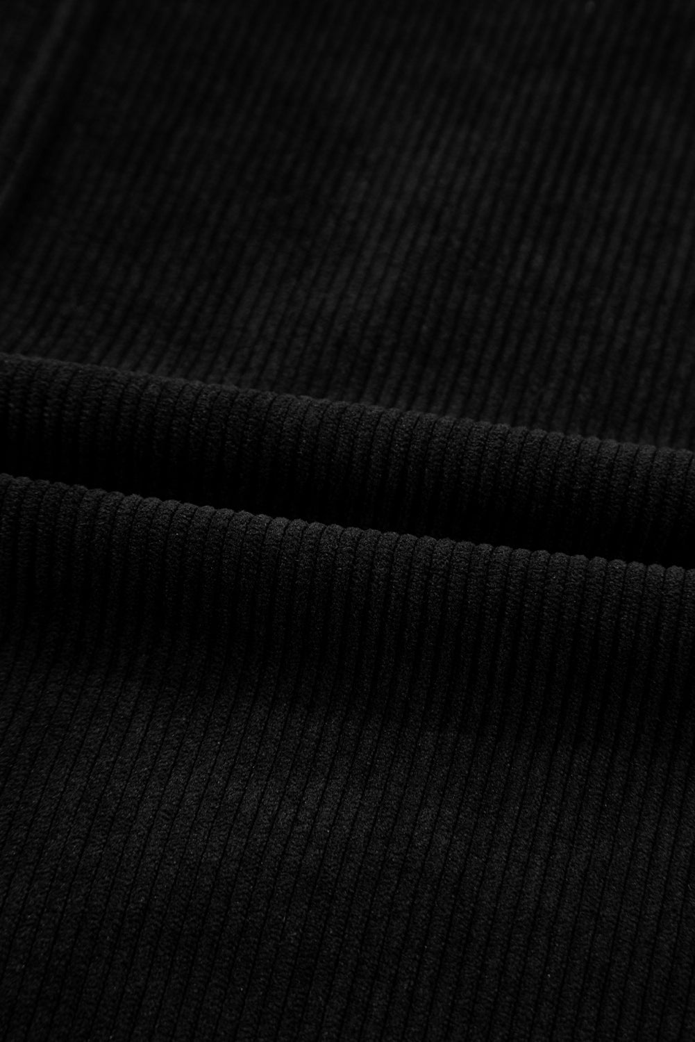 Black Corduroy Sleeveless Mini Dress With Patched Pockets-TOPS / DRESSES-[Adult]-[Female]-2022 Online Blue Zone Planet