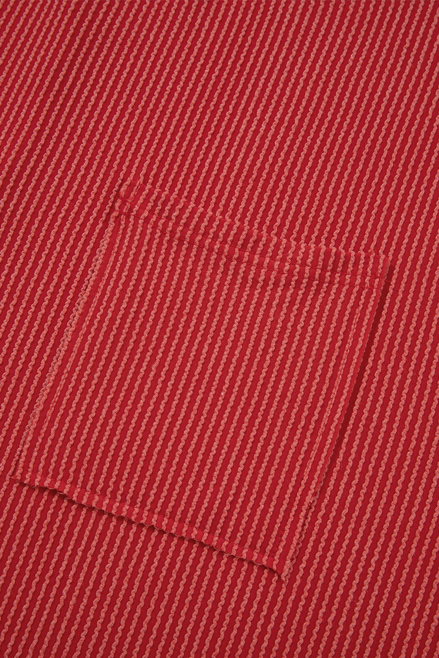 Fiery Red Twist Ribbed Tunic Round Neck Bracelet Sleeve Plus Size Blouse-Bracelet-[Adult]-[Female]-2022 Online Blue Zone Planet